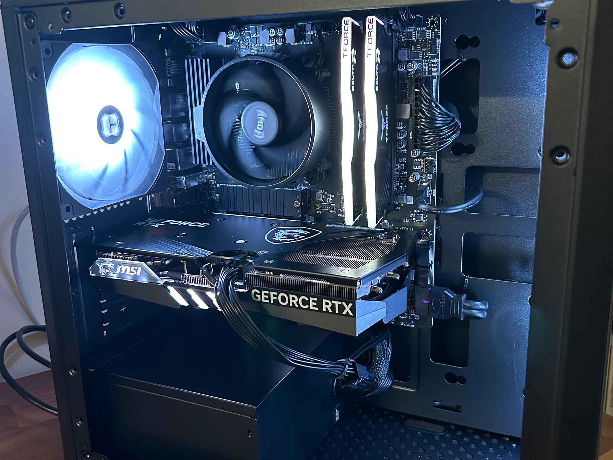 **Weekend Sale** RTX 4060ti | Ryzen 5 5600x | WIFI | The Dark Trooper Elite