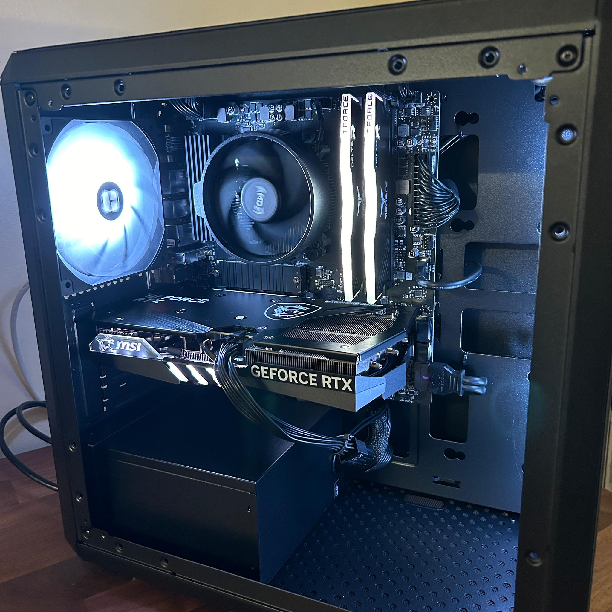 **Weekend Sale** RTX 4060ti | Ryzen 5 5600x | WIFI | The Dark Trooper Elite