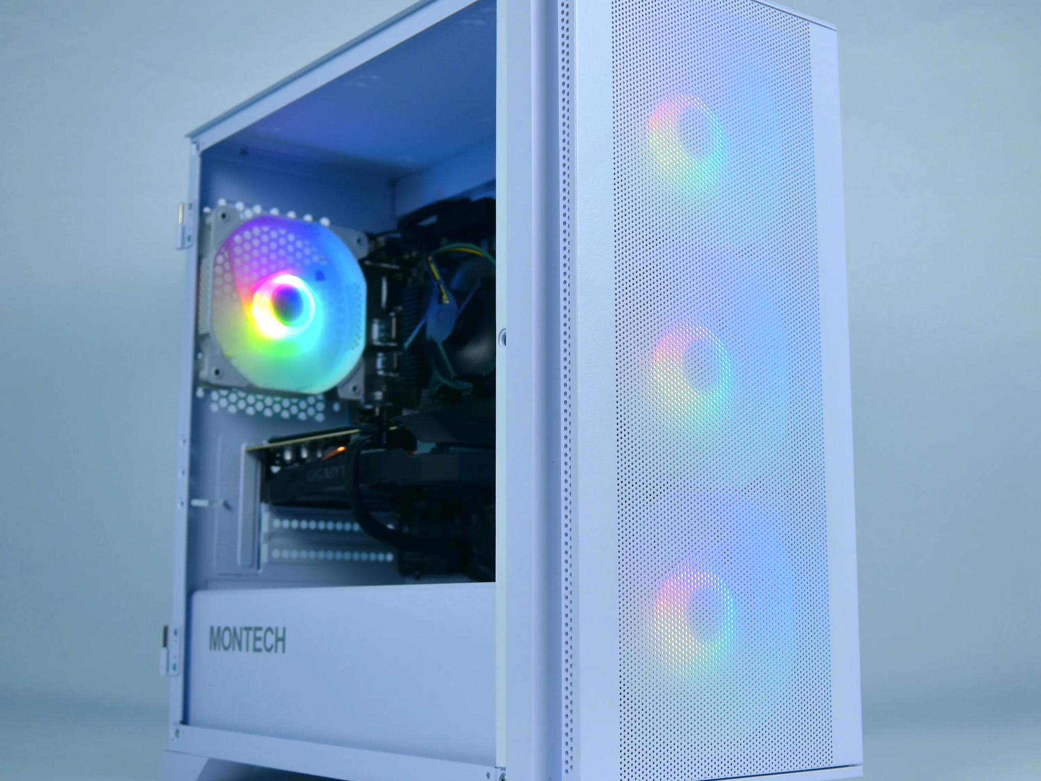 GREAT VALUE 1080p Streaming/Gaming PC | RX 6600, Ryzen 5 3600, 1TB SSD | Forge ⚔️Gladiator⚔️ 3 - (W)