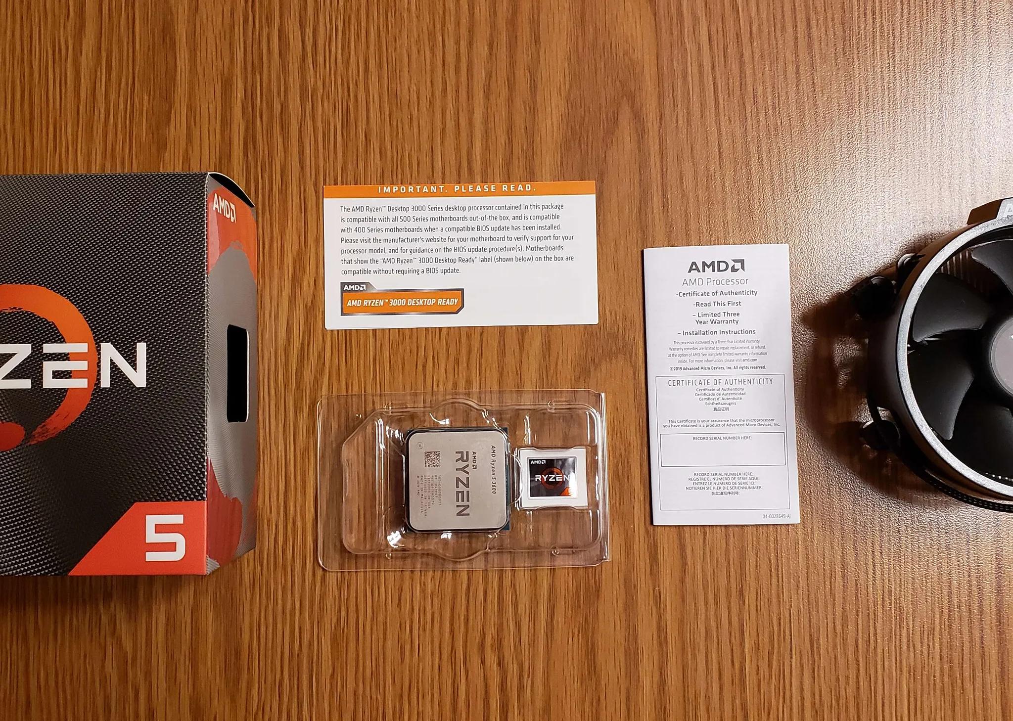 AMD Ryzen 5 3600 CPU