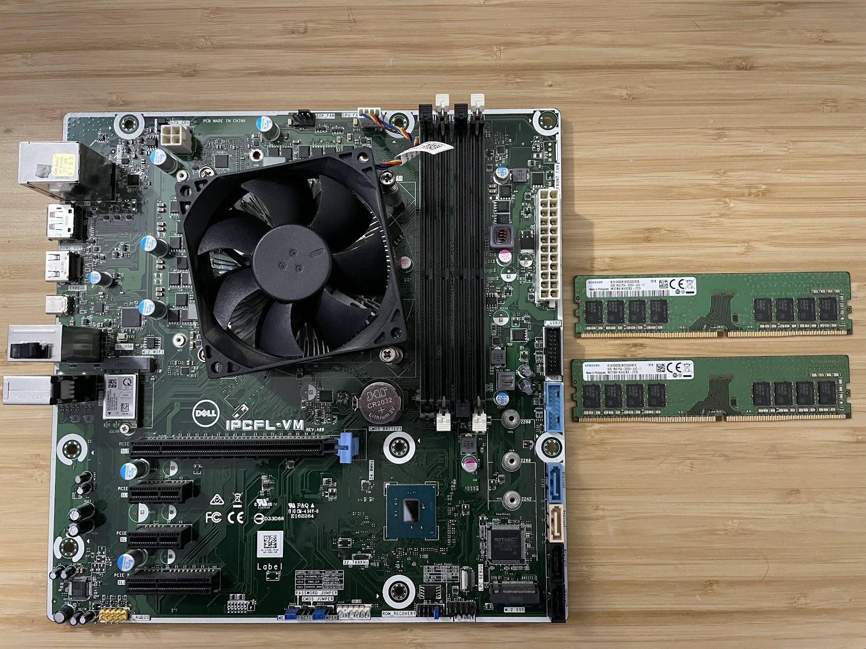 Combo | Intel i7 9700 | Dell mATX Mobo | 16Gb DDR4 Samsung