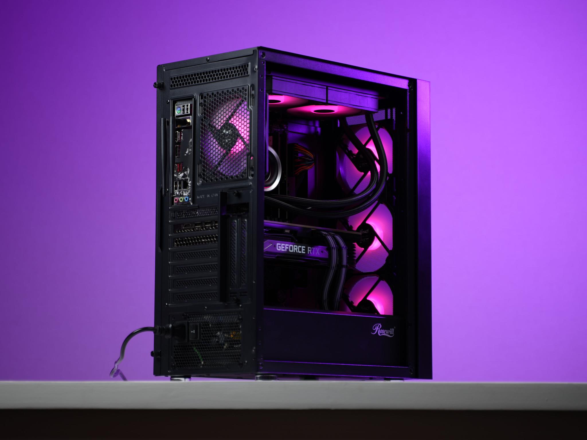 “ECORFORM” RTX 3080 Intel Core i7 13700K 32GB 1TB Windows 11 Workstation Gaming PC