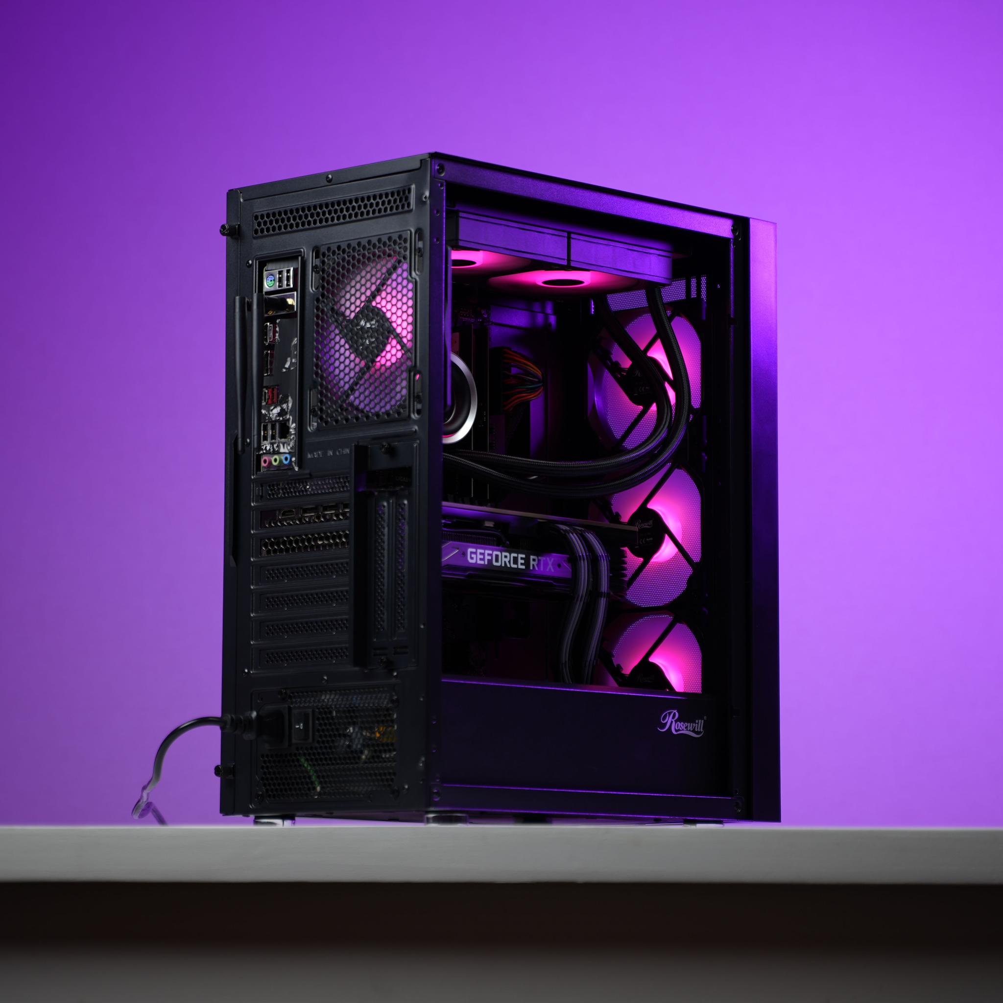 “ECORFORM” RTX 3080 Intel Core i7 13700K 32GB 1TB Windows 11 Workstation Gaming PC