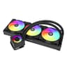 ENERMAX LIQMAXFLO 360 ARGB AIO CPU Liquid Cooler - 60mm VRM Fan - 400W TDP - 38mm Thick Radiator
