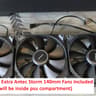 Antec Flux, Barely used, purchased in september 2025.  Black, great condition. All Fans Included