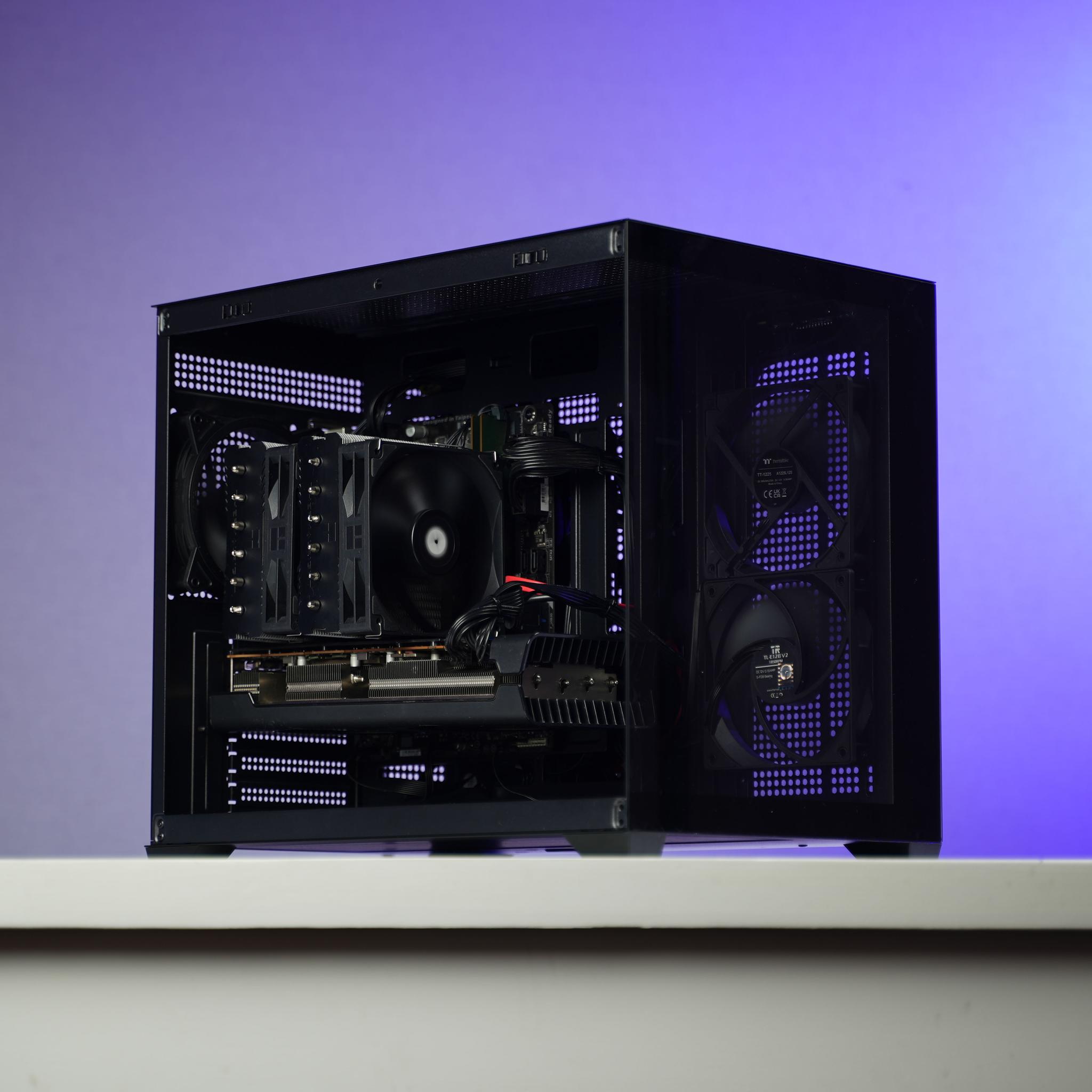 “EF-01” RX 5700 Intel Core i5 9600T 16GB .9TB Windows 11 Gaming PC Powerhouse
