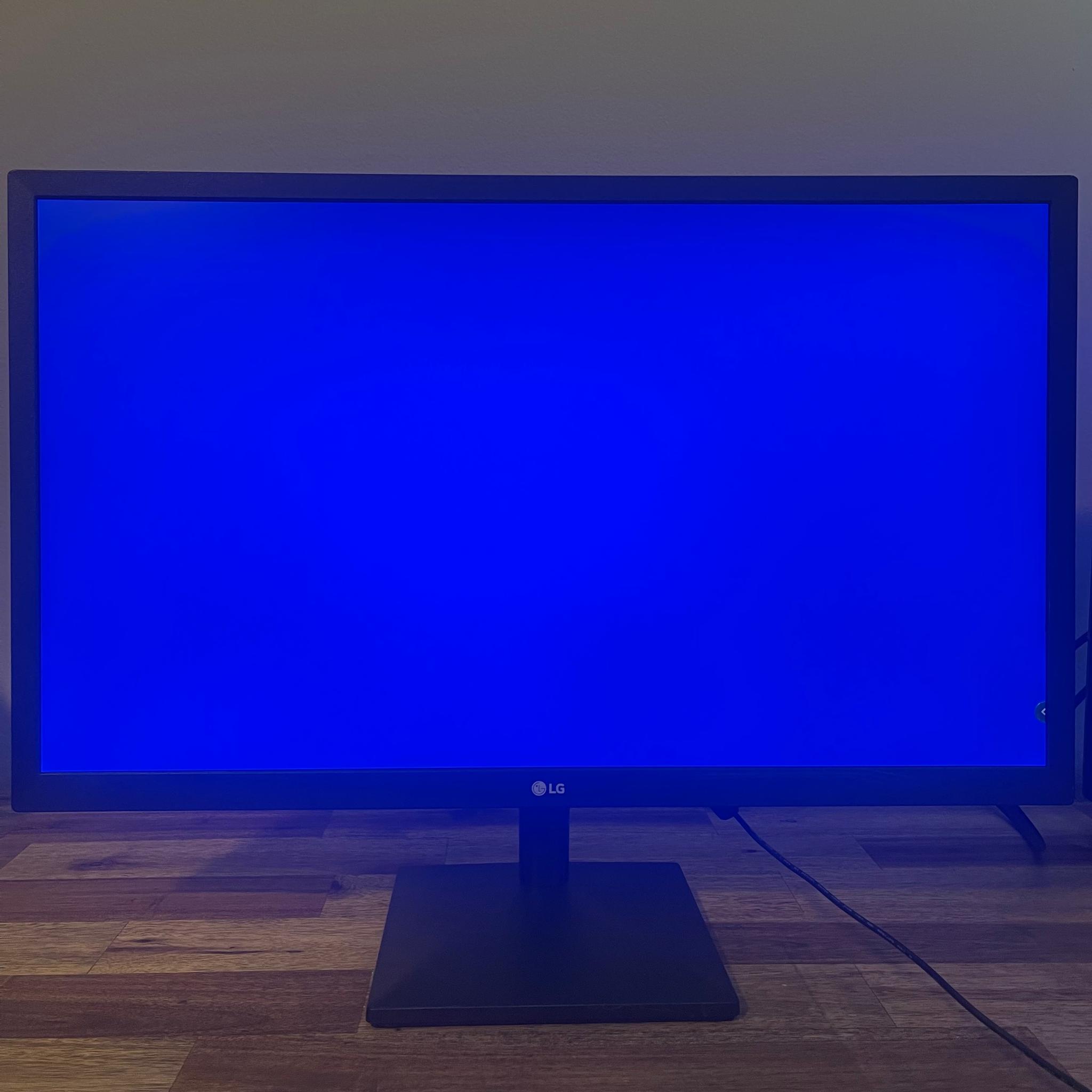 LG - 24" IPS LED FHD 1080P 75Hz FreeSync Monitor (HDMI, VGA) - Black