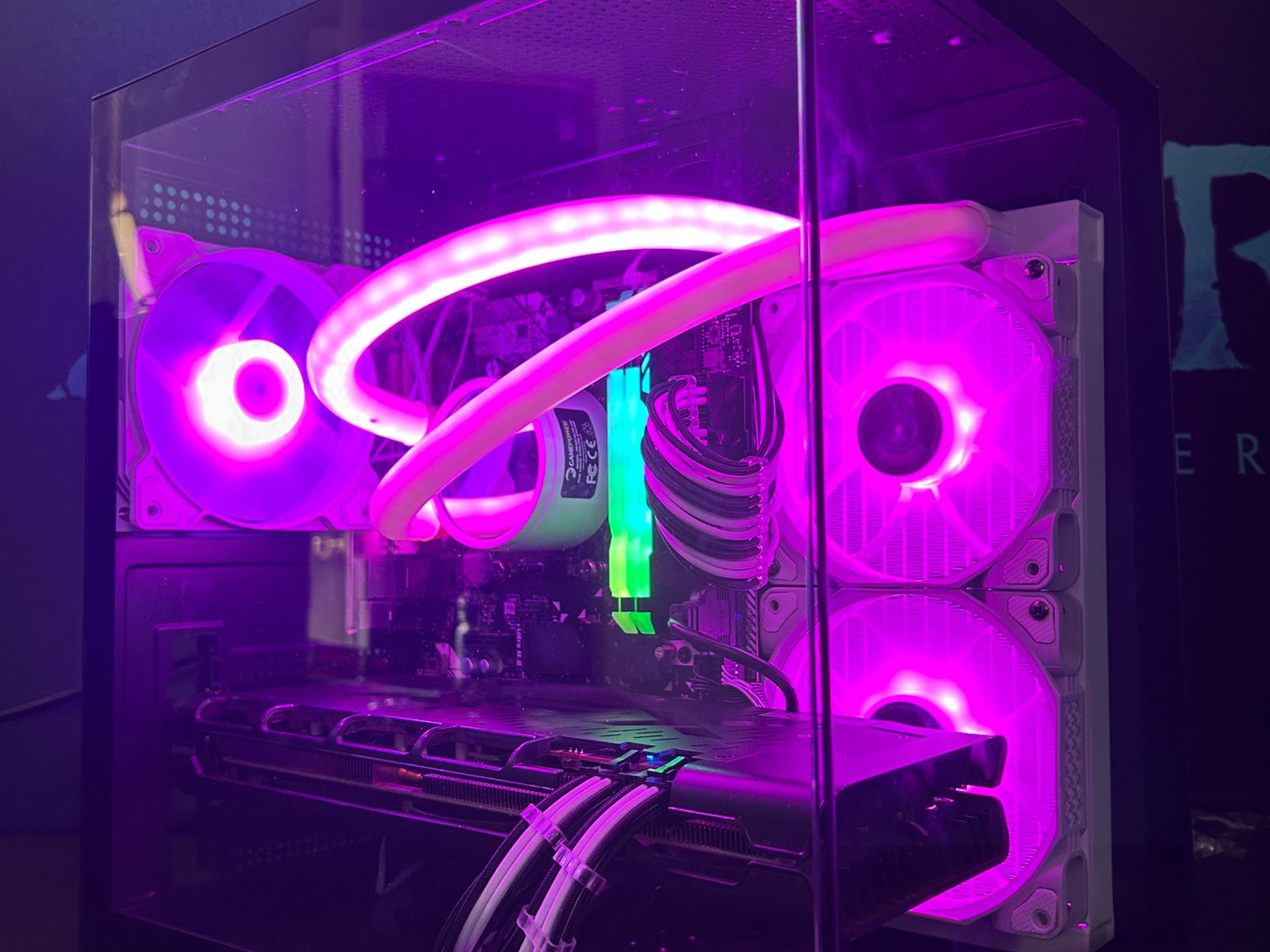 🌈 WiFi Rainbow Cube #2 🎲 RX 5700XT|Ryzen 5 5500|32GB RAM|1TB M.2 SSD|Windows 11 Pro✅