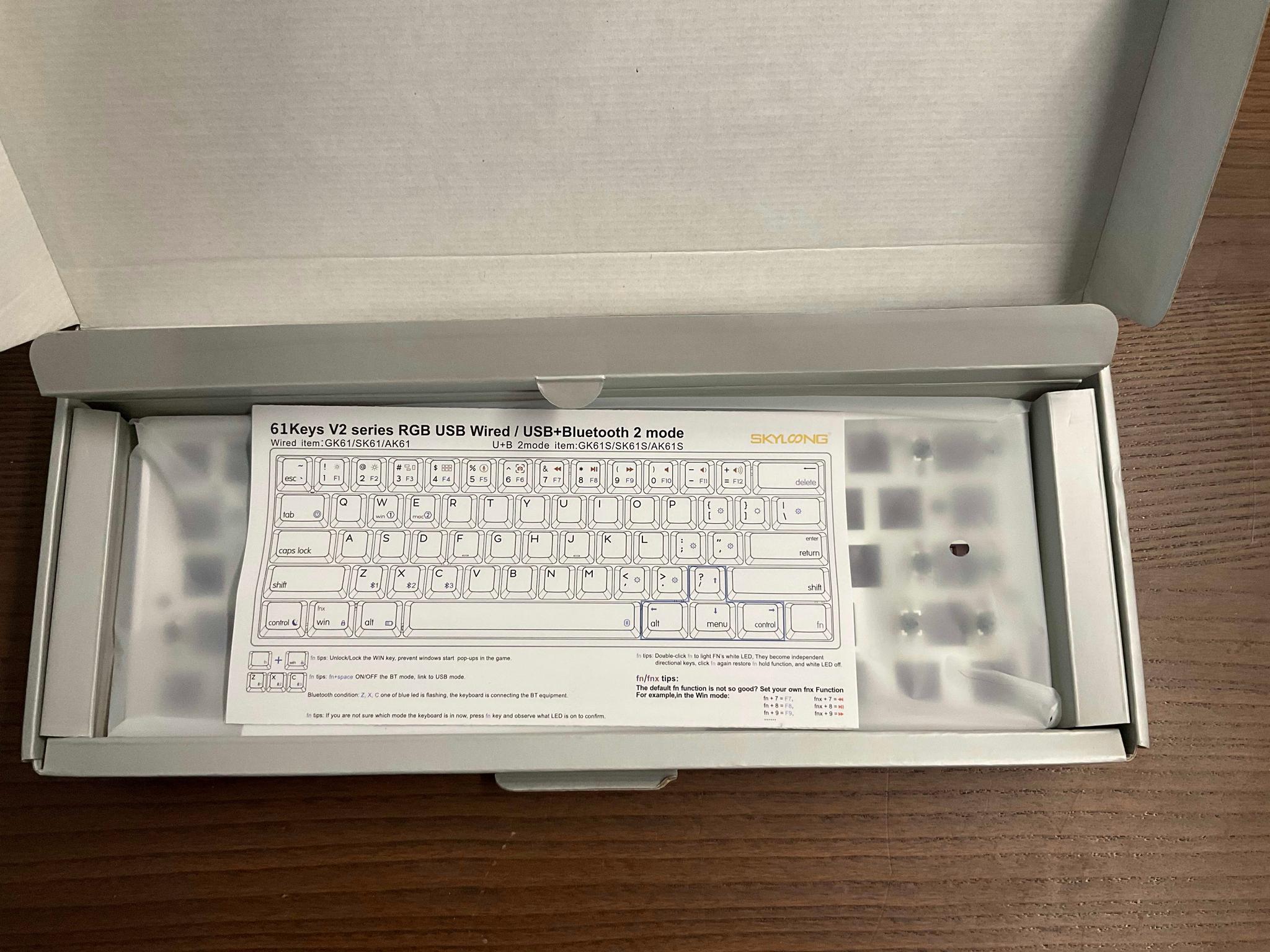 Skyloong GK61 Barebones Keyboard Kit