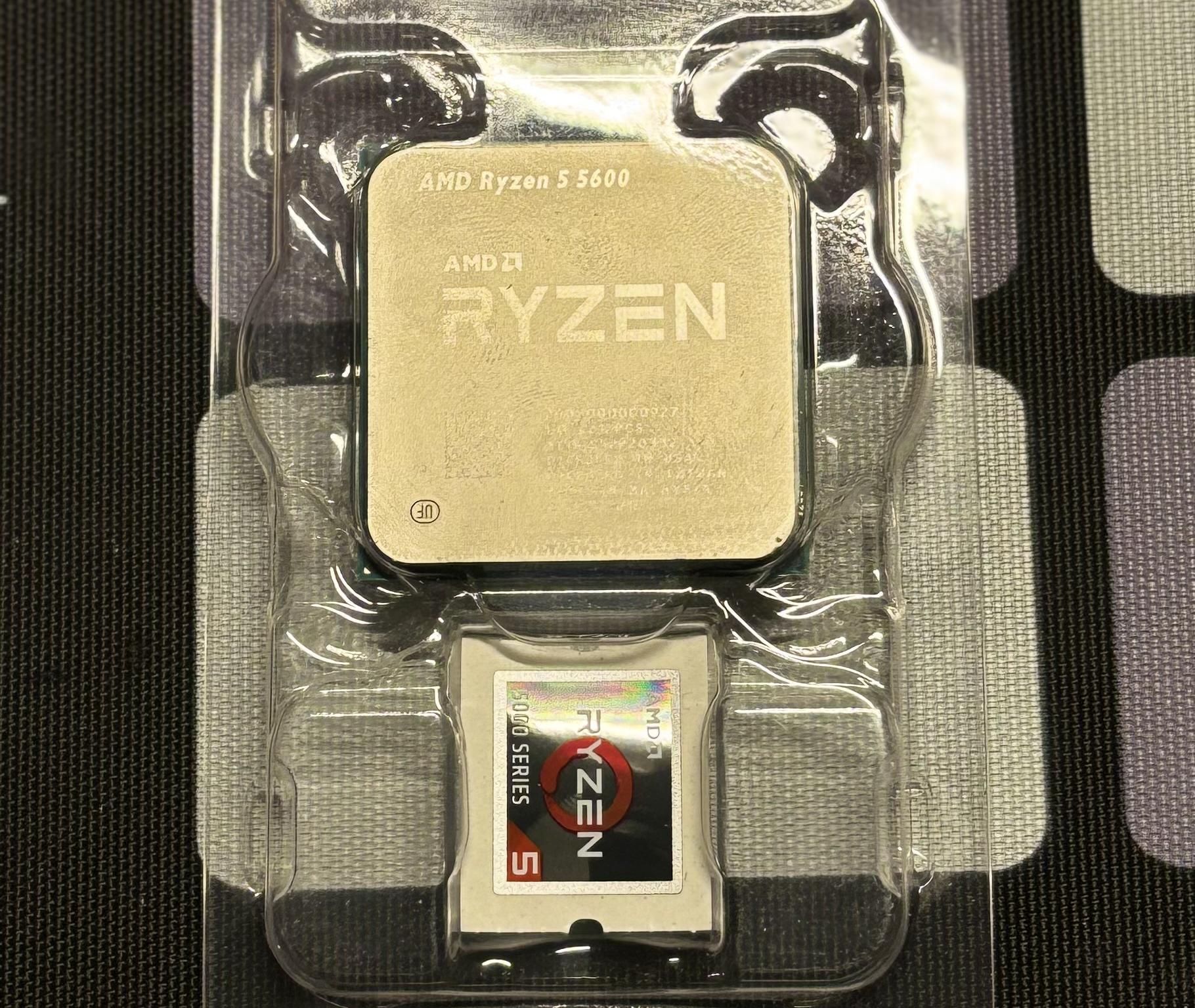 AMD RYZEN 5 5600 6 Core; 12 Thread Processor