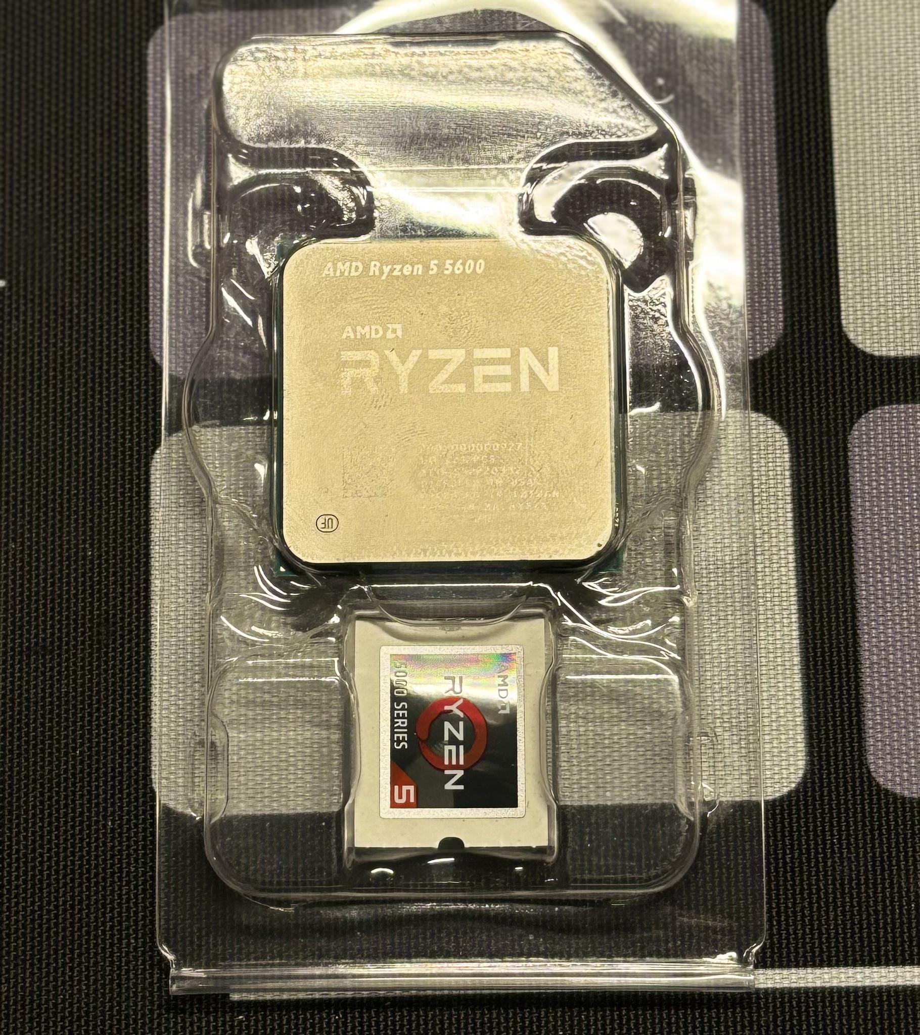 AMD RYZEN 5 5600 6 Core; 12 Thread Processor