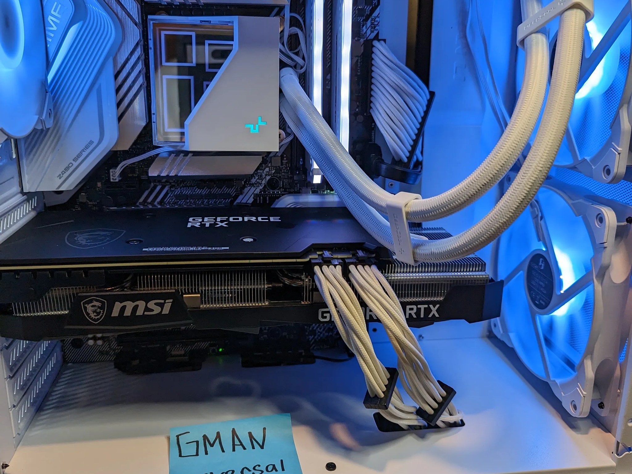 ❄️FROSTY  Intel i7-11700 | Nvidia RTX MSI Ventus 3070  | 16gb Ram 3200Mhz| 1TB WD M.2 NVME SSD