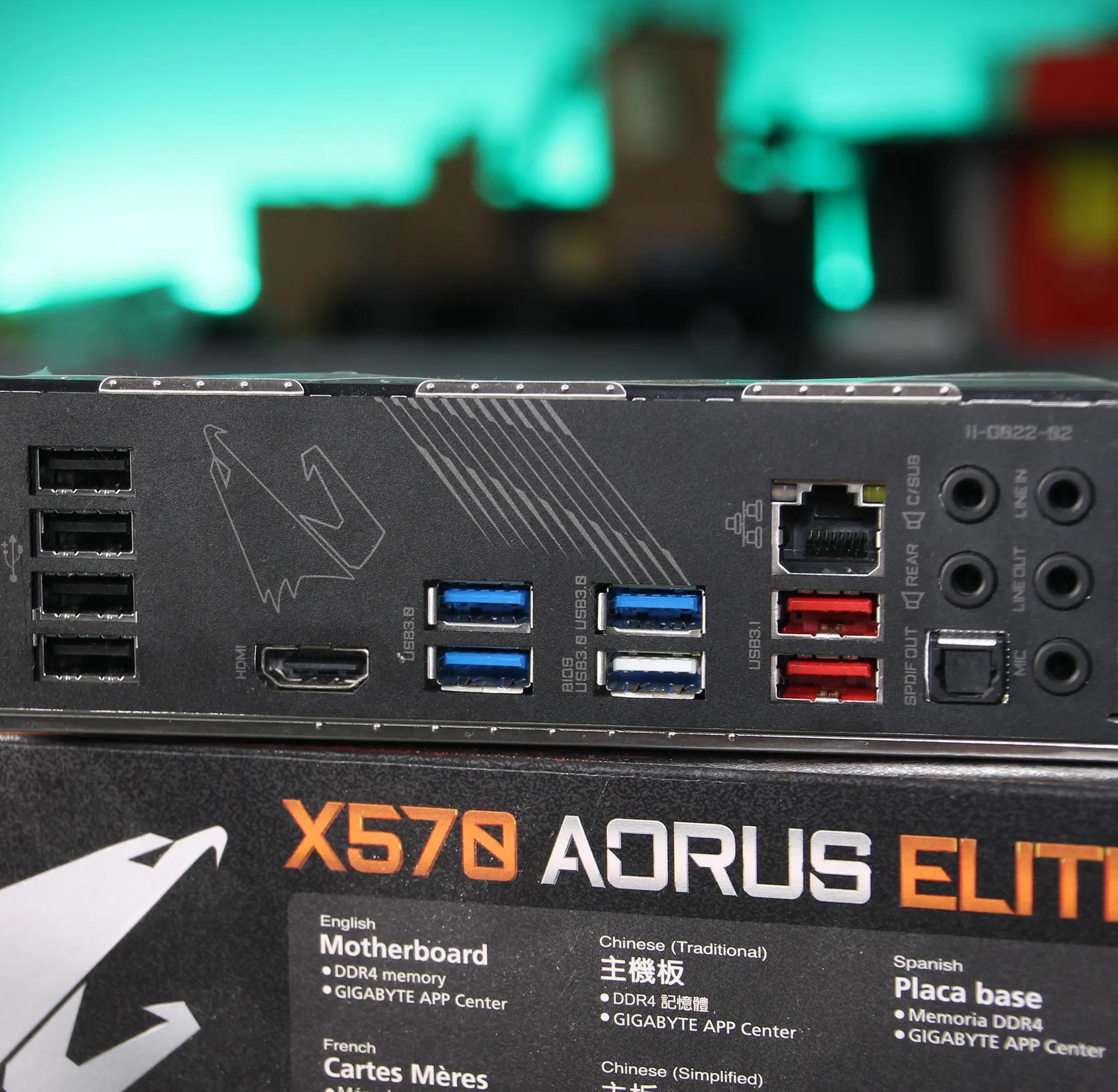 Gigabyte X570 AORUS Elite ATX AM4 Motherboard