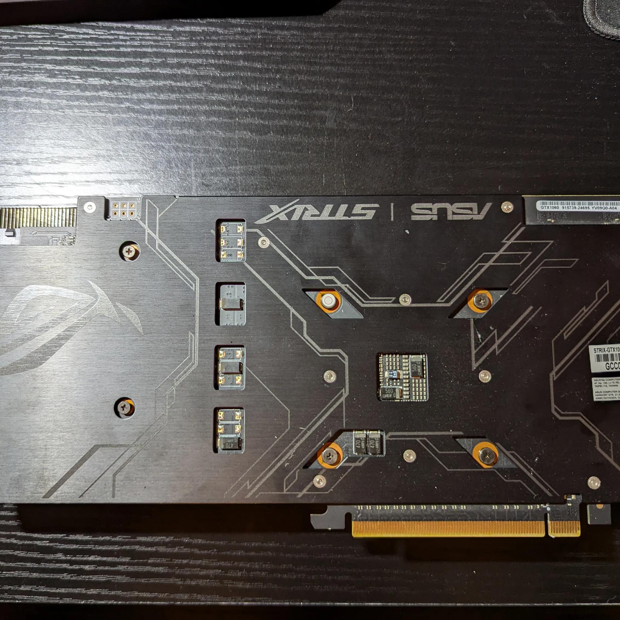 USED Asus Strix Gaming GTX 1060 6GB
