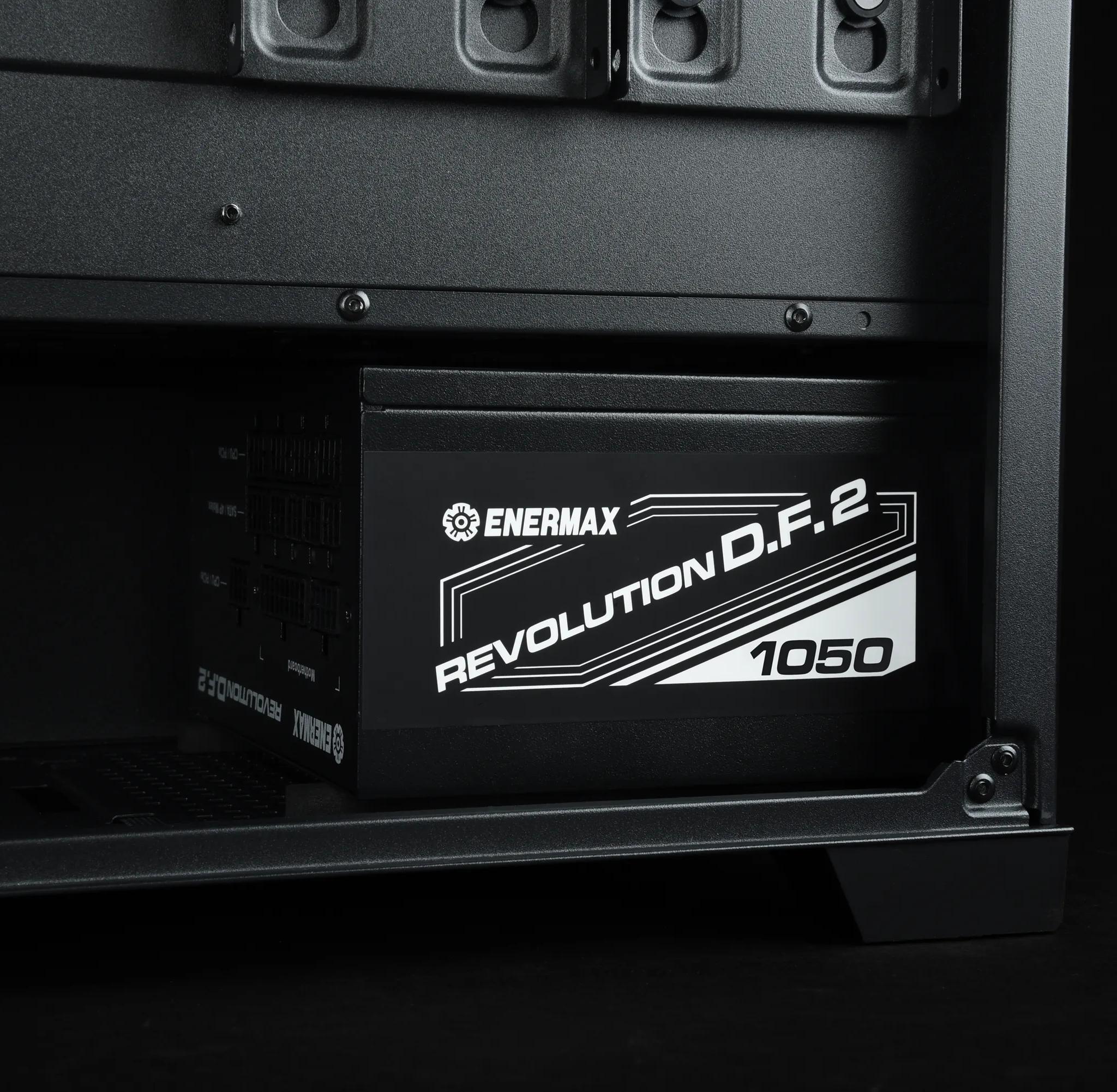 Enermax Revolution D.F. 2 ATX 3.0 & PCIe 5.0 Compliant 80+ Gold 1050W Full Modular Power Supply