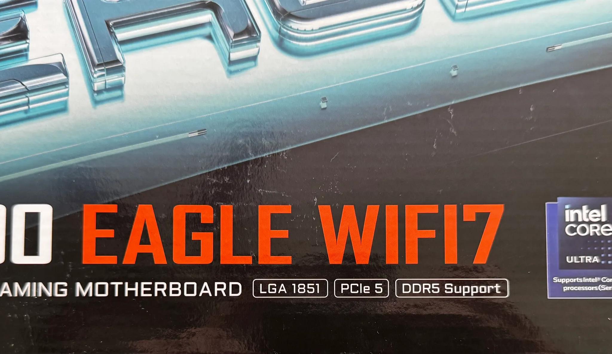 NEW Gigabyte Z890 Eagle WiFi7 LGA 1851 | Intel 14th/15th Gen Ready | Sealed