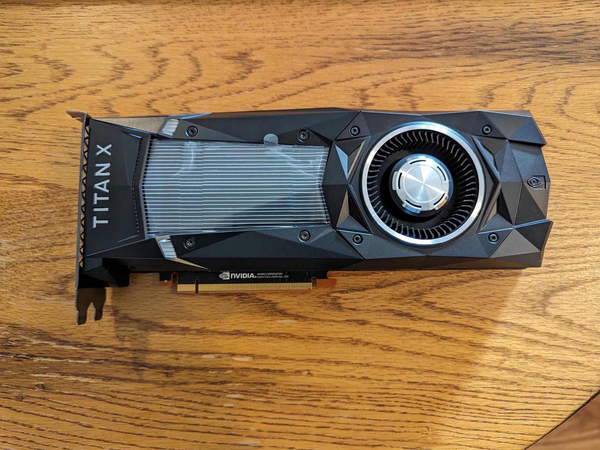 NVIDIA GeForce GTX Titan Xp 12GB GDDR5X PCIe Graphic/Video Card GPU