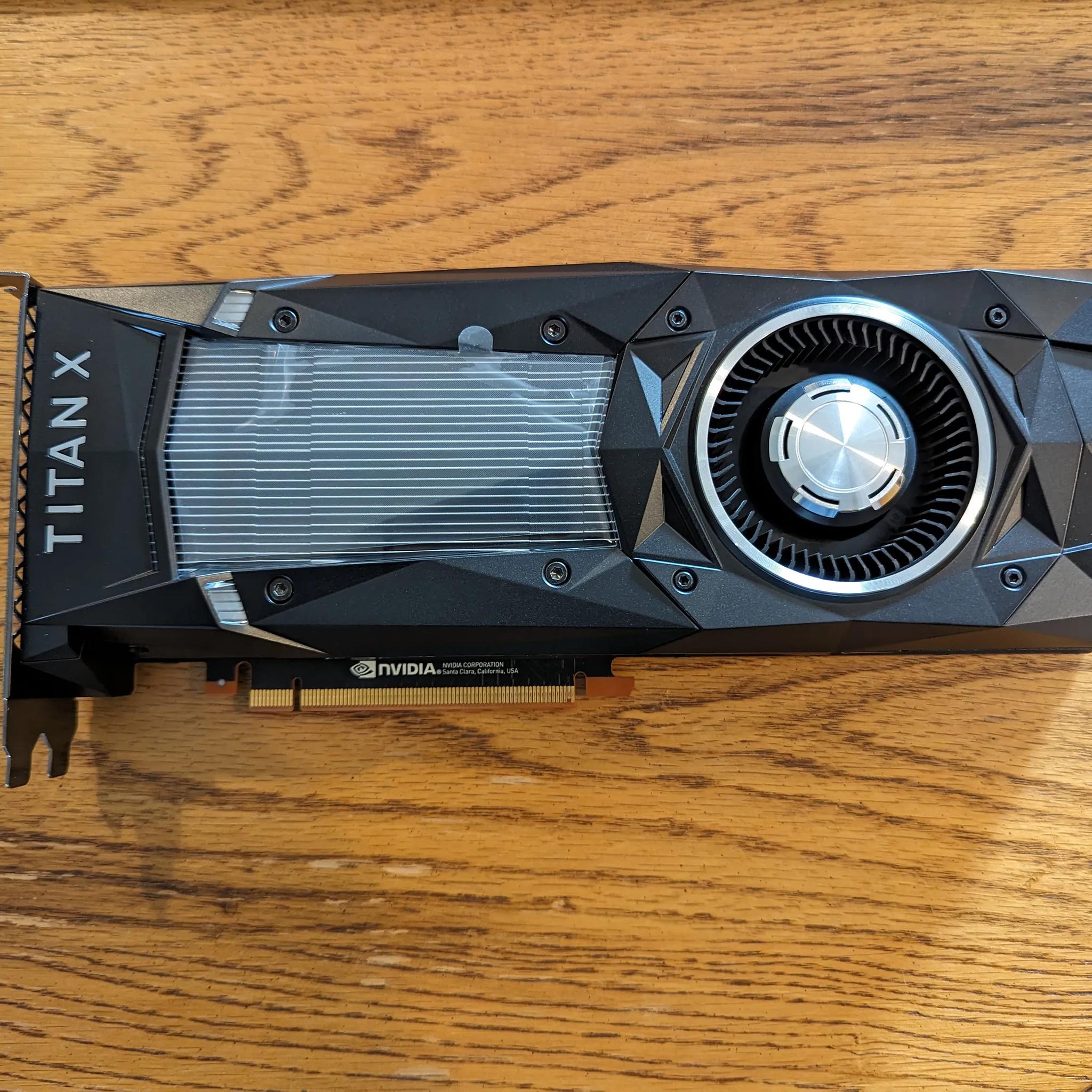 NVIDIA GeForce GTX Titan Xp 12GB GDDR5X PCIe Graphic/Video Card GPU