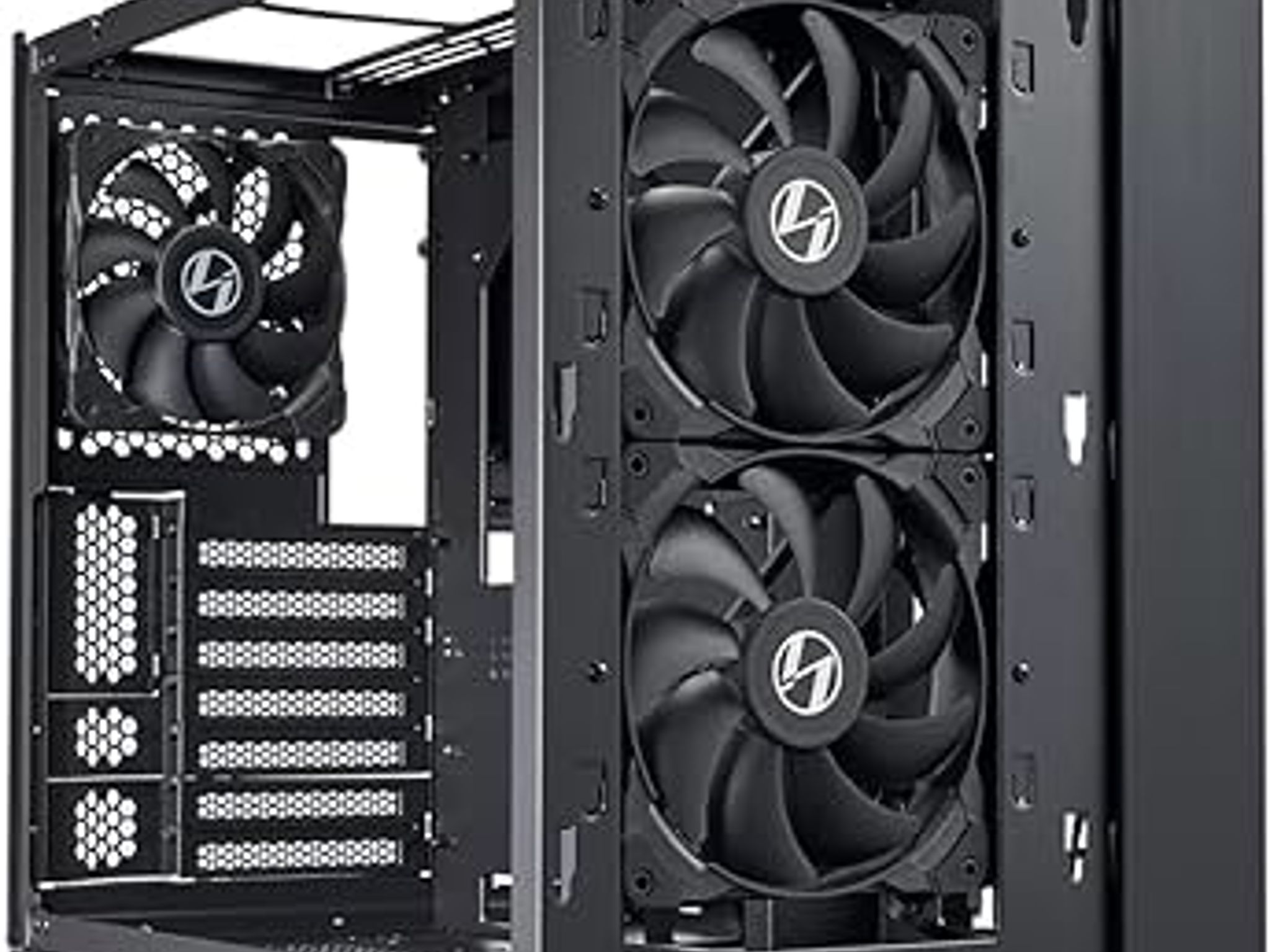 Lian Li Black 140mm Fan x2