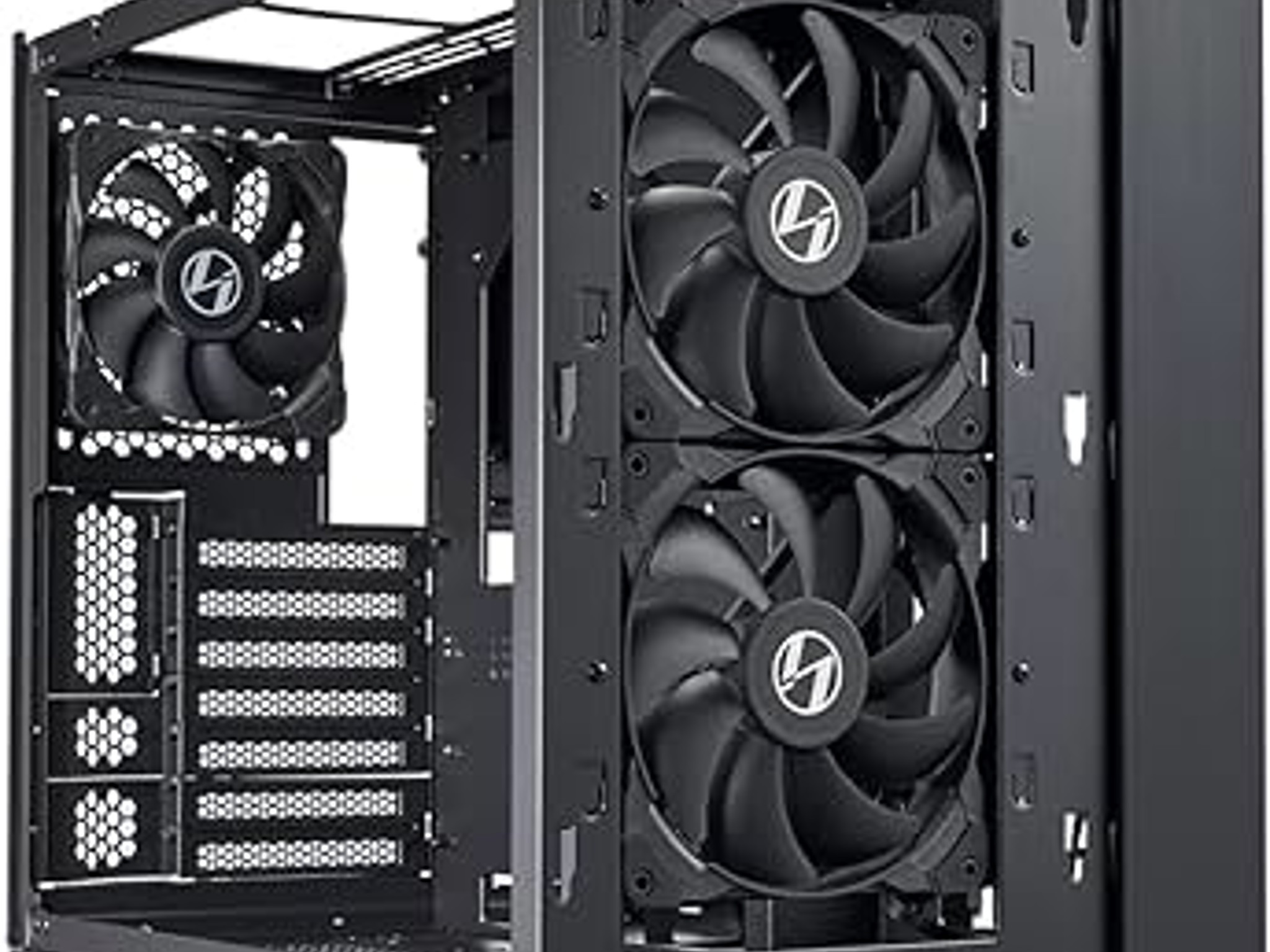 Lian Li Black 140mm Fan x2