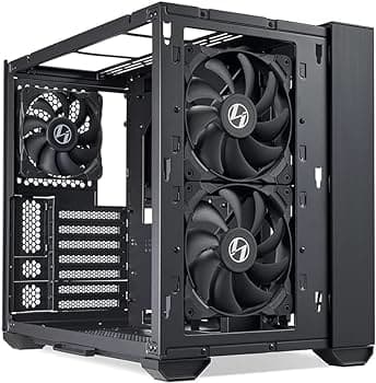 Lian Li Black 140mm Fan x2