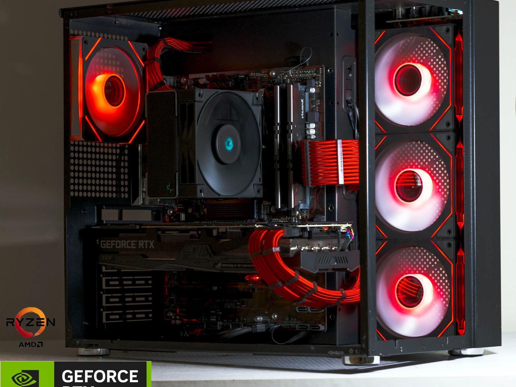 ⚫️ Extreme Gaming PC 🔴 NVIDIA GeForce RTX 2080| Ryzen 7| 16GB DDR4| 1TB M.2| WiFi-Windows 10| ARGB