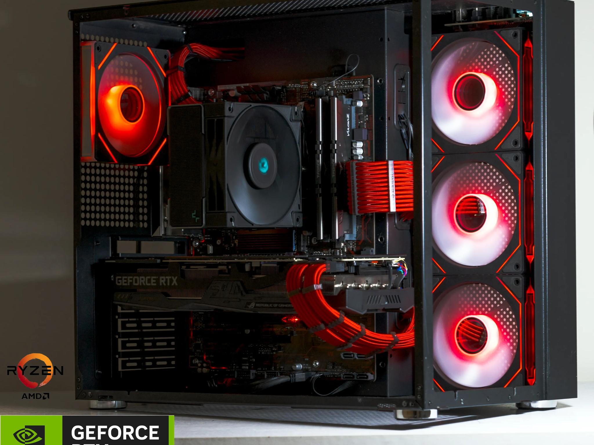 ⚫️ Extreme Gaming PC 🔴 NVIDIA GeForce RTX 2080| Ryzen 7| 16GB DDR4| 1TB M.2| WiFi-Windows 10| ARGB