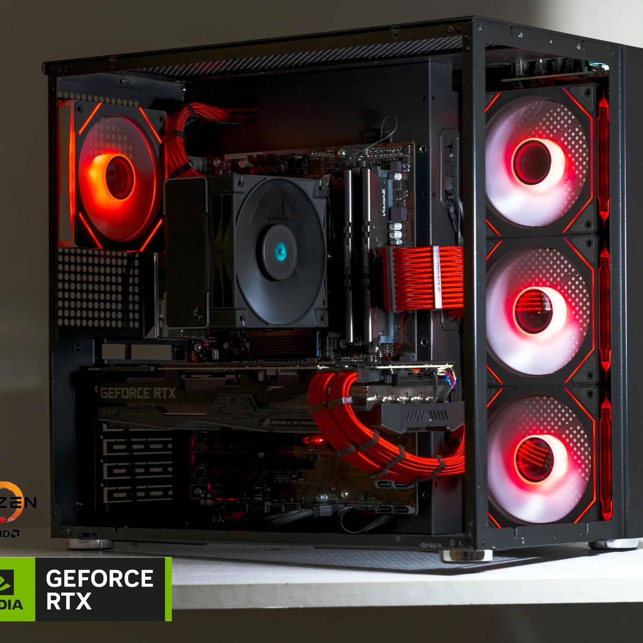 ⚫️ Extreme Gaming PC 🔴 NVIDIA GeForce RTX 2080| Ryzen 7| 16GB DDR4| 1TB M.2| WiFi-Windows 10| ARGB