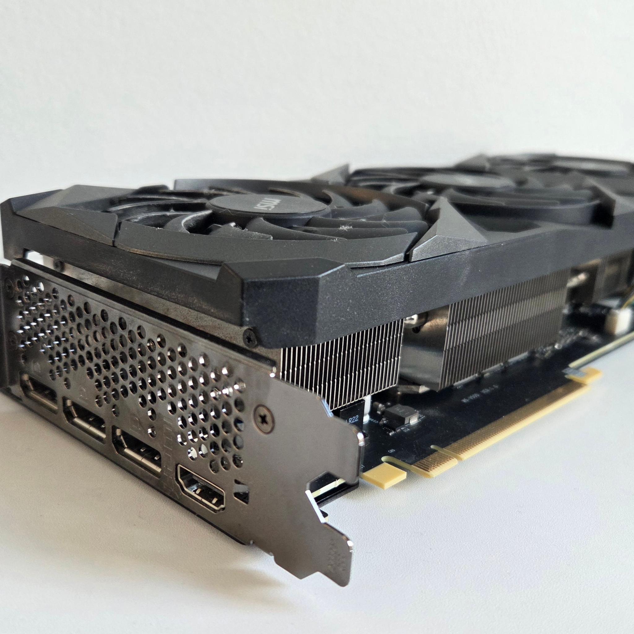 MSI GeForce RTX 3070 Ti VENTUS 3x 8G OC - 8GB GDDR6X, 1800 MHz