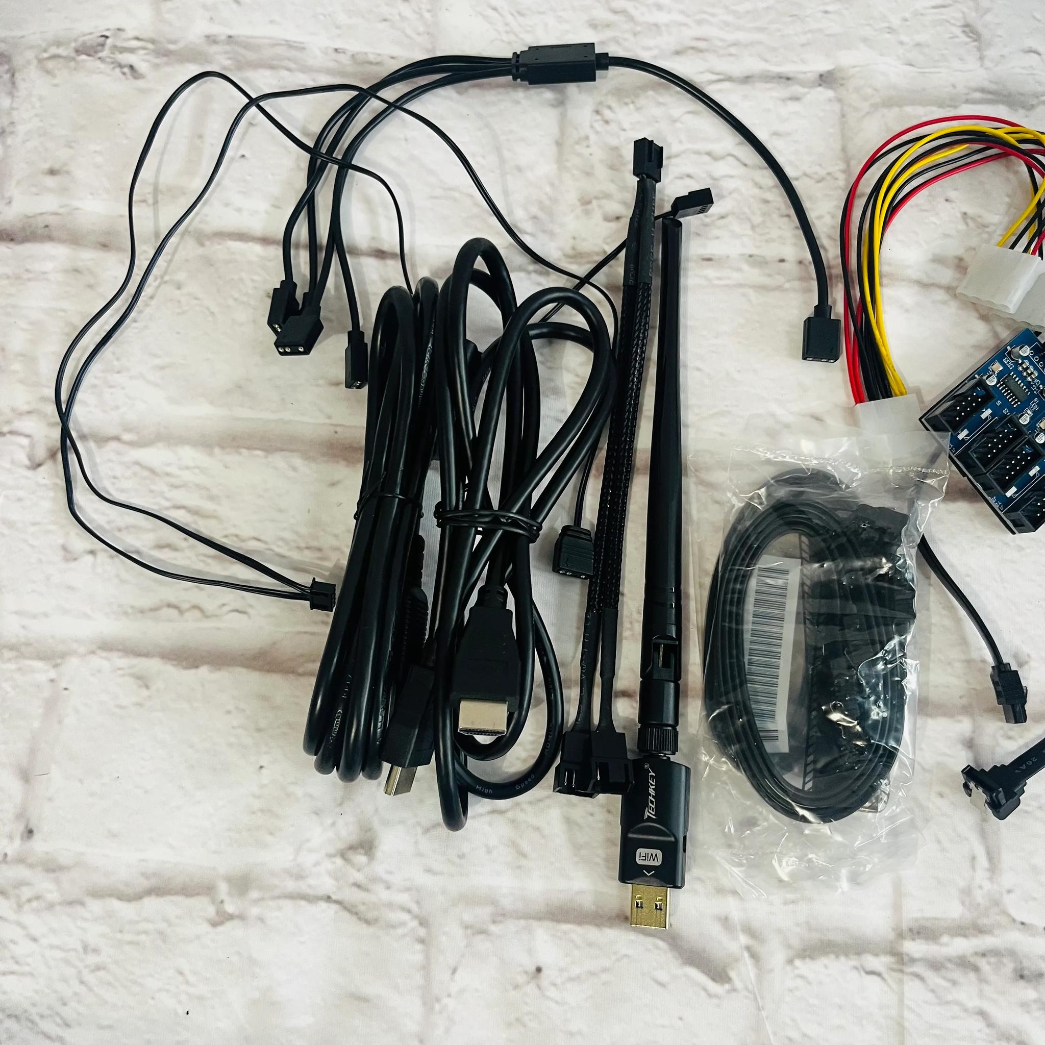 (SEE PICS) Random PC Cables and Accessories/1 WIFI Adaptor