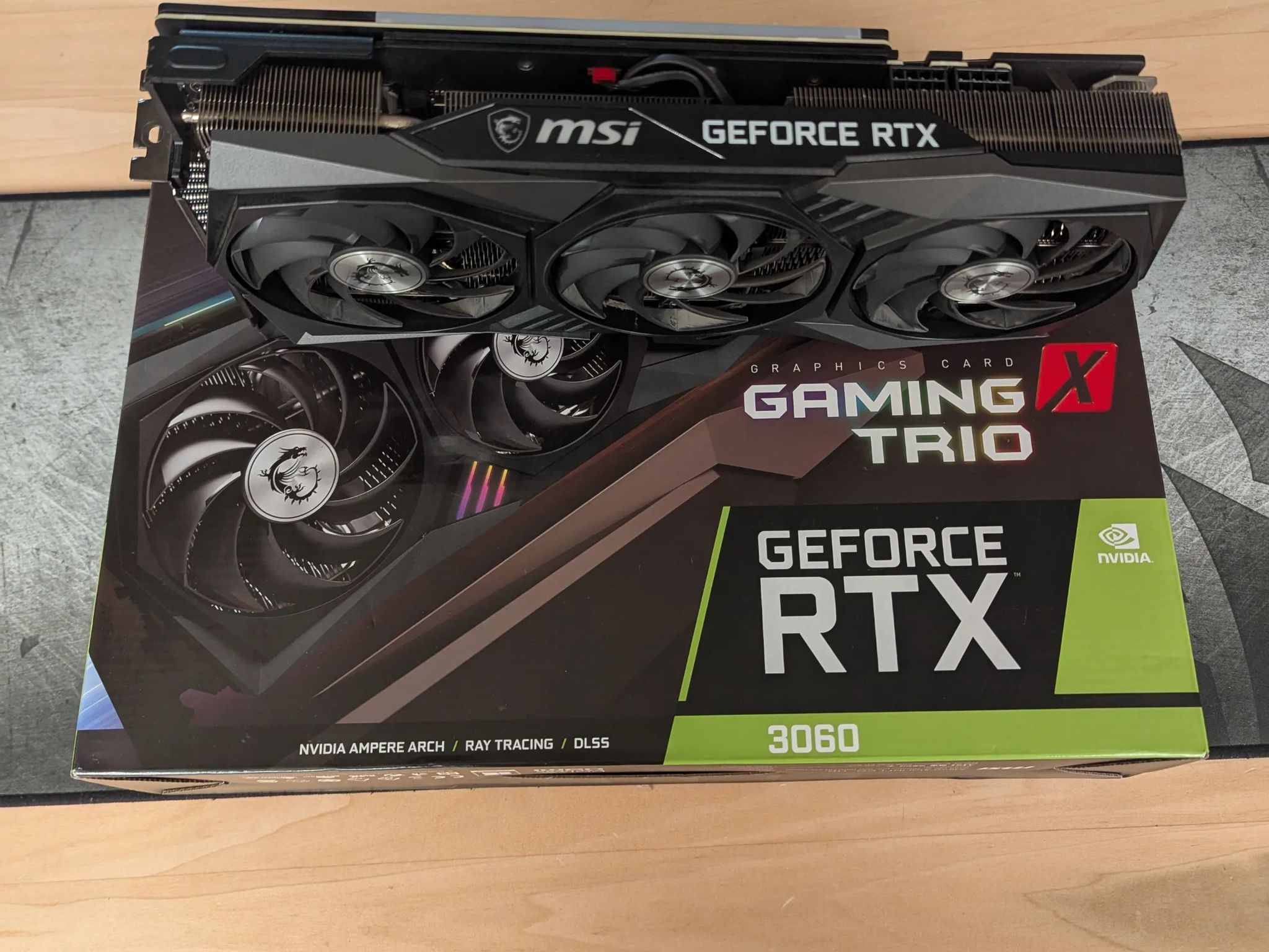 🛡️ MSI RTX 3060 Gaming X Trio – Triple-Fan Cooling, Smooth 1080p/1440p Gaming 🎯