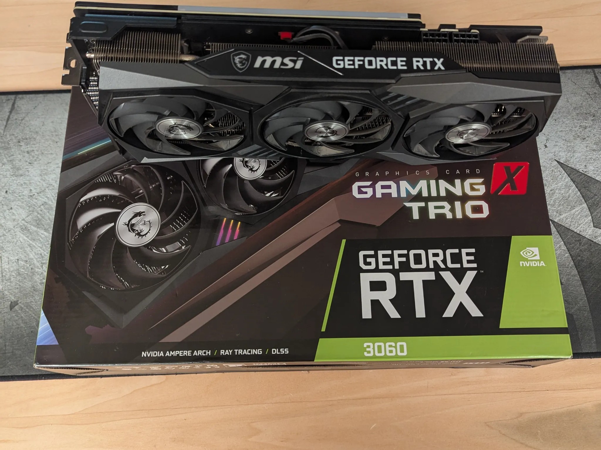 🛡️ MSI RTX 3060 Gaming X Trio – Triple-Fan Cooling, Smooth 1080p/1440p Gaming 🎯