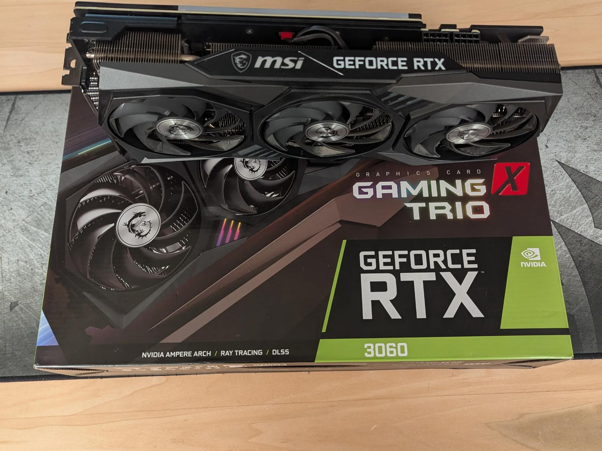 🛡️ MSI RTX 3060 Gaming X Trio – Triple-Fan Cooling, Smooth 1080p/1440p Gaming 🎯