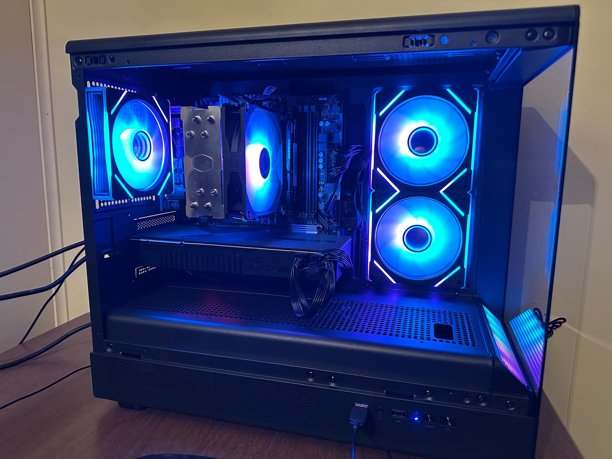 Custom Gaming PC Build Ryzen 5 5500 16gb ram rtx 2080 3tb storage