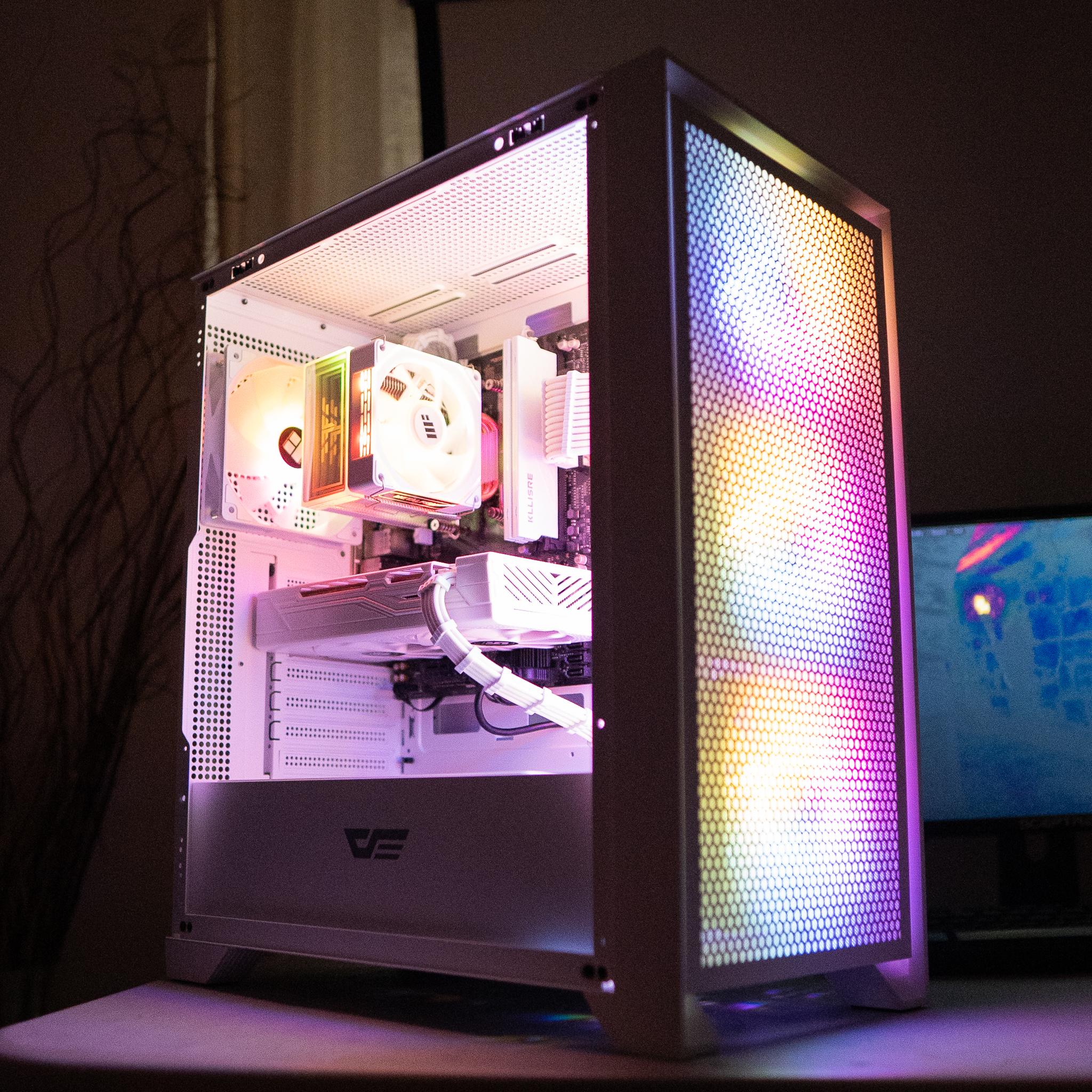 🍬🌨 | RX 580 8GB | RYZEN 5 1500X | 16GB DDR4 RAM | 1TB NVME SSD | Arctic Candy
