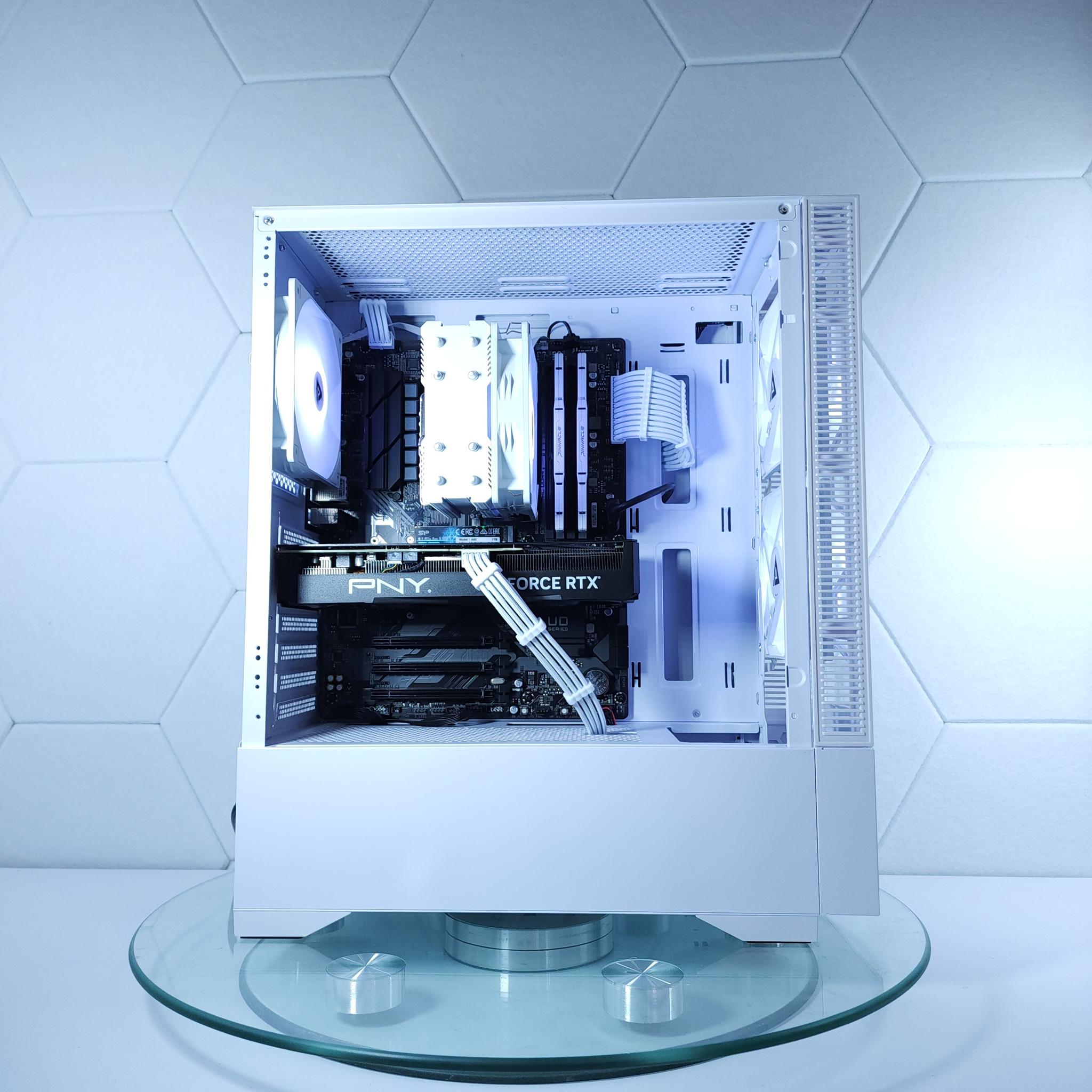 🤍RTX 4070●Core i5 12400F●1080p/1440p Gaming Computer