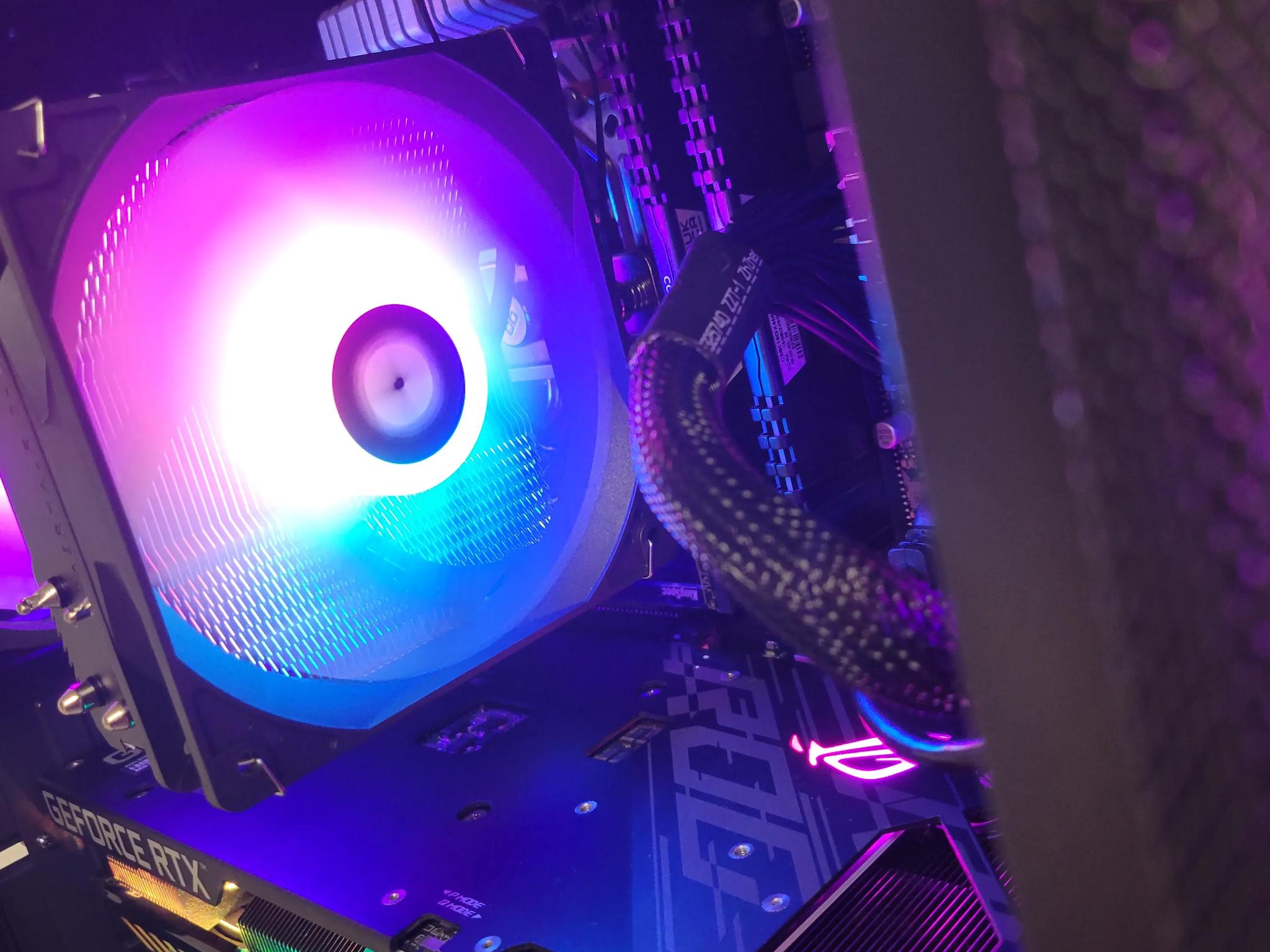 🌈☔RTX 3060 12gb Black Gaming PC🌈☔(Ryzen 5 5600//RTX 3060 12gb)