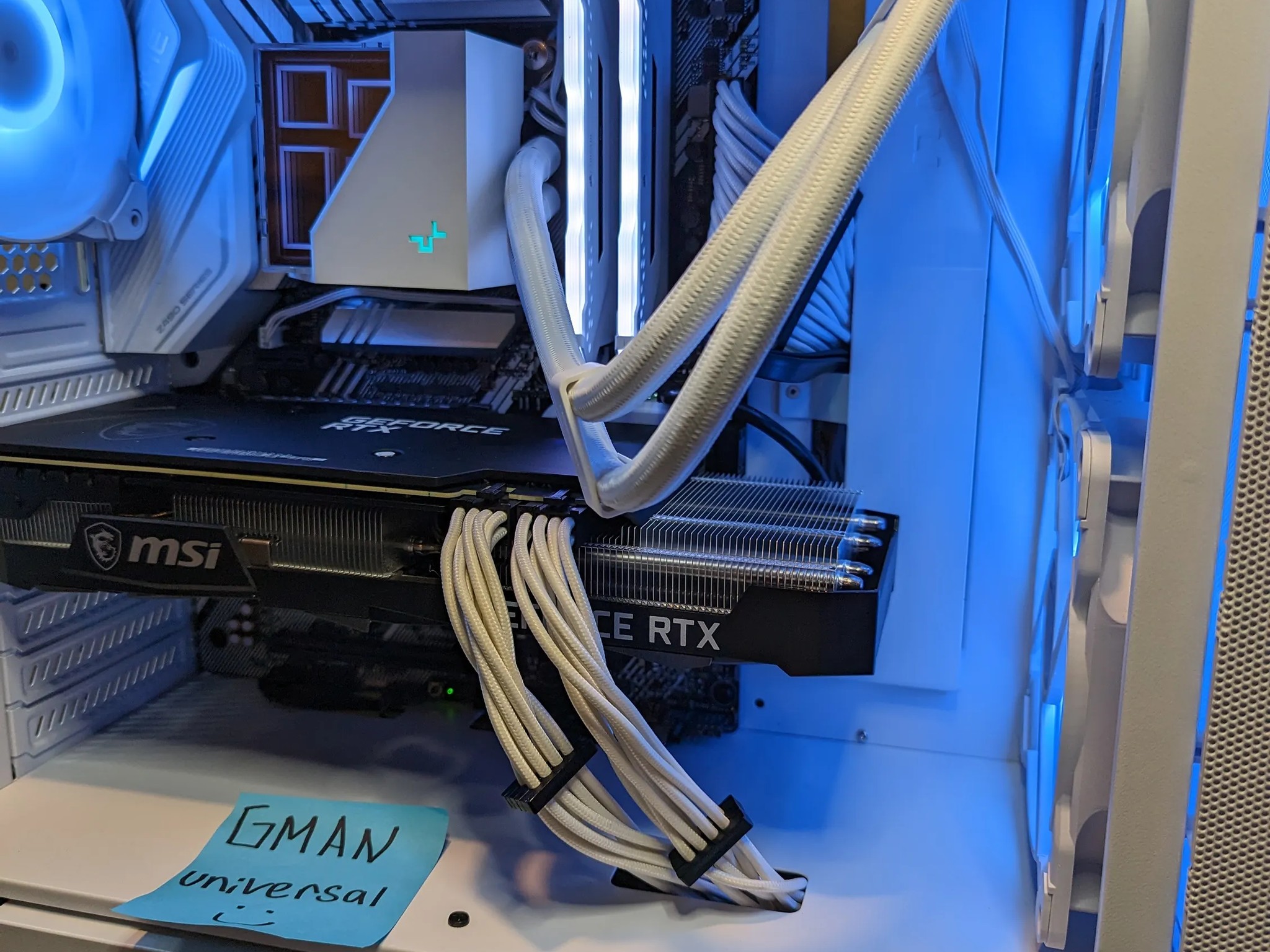 ❄️FROSTY  Intel i7-11700 | Nvidia RTX MSI Ventus 3070  | 16gb Ram 3200Mhz| 1TB WD M.2 NVME SSD