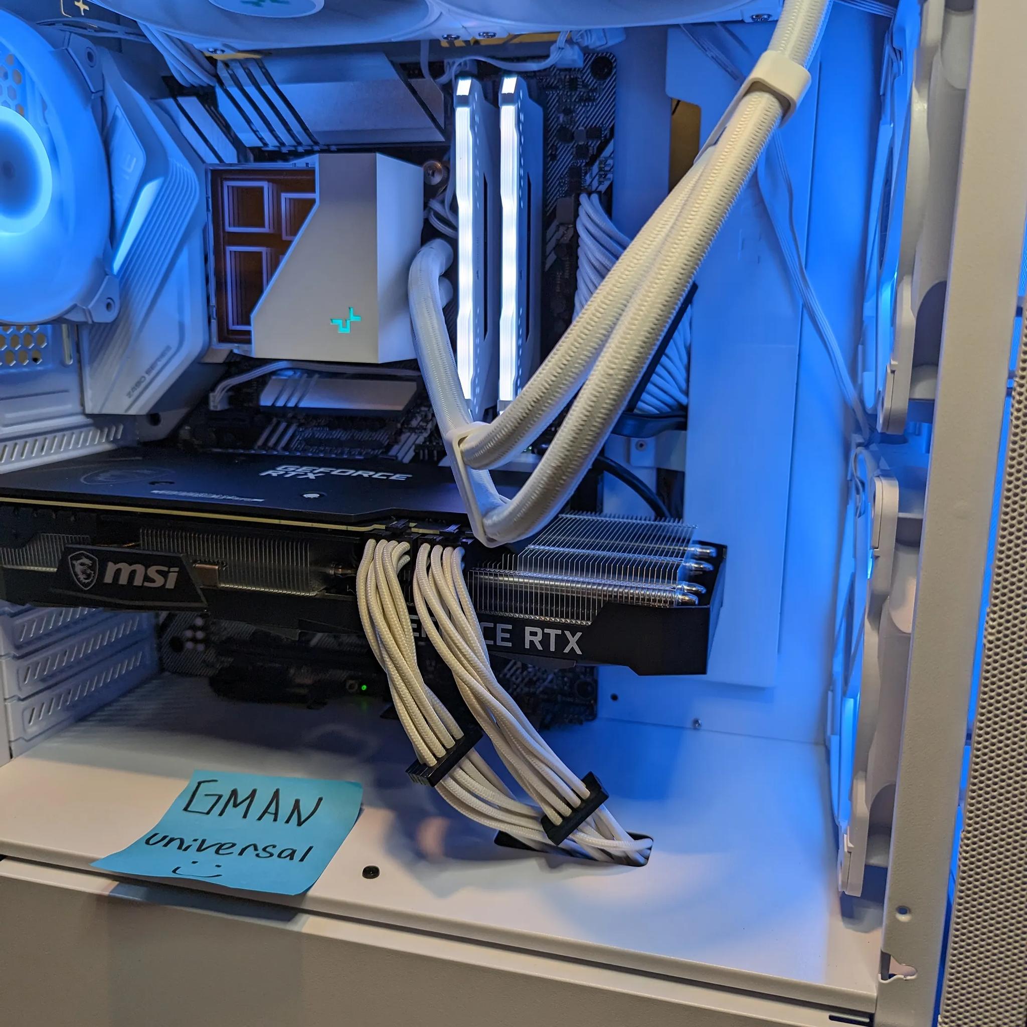 ❄️FROSTY  Intel i7-11700 | Nvidia RTX MSI Ventus 3070  | 16gb Ram 3200Mhz| 1TB WD M.2 NVME SSD