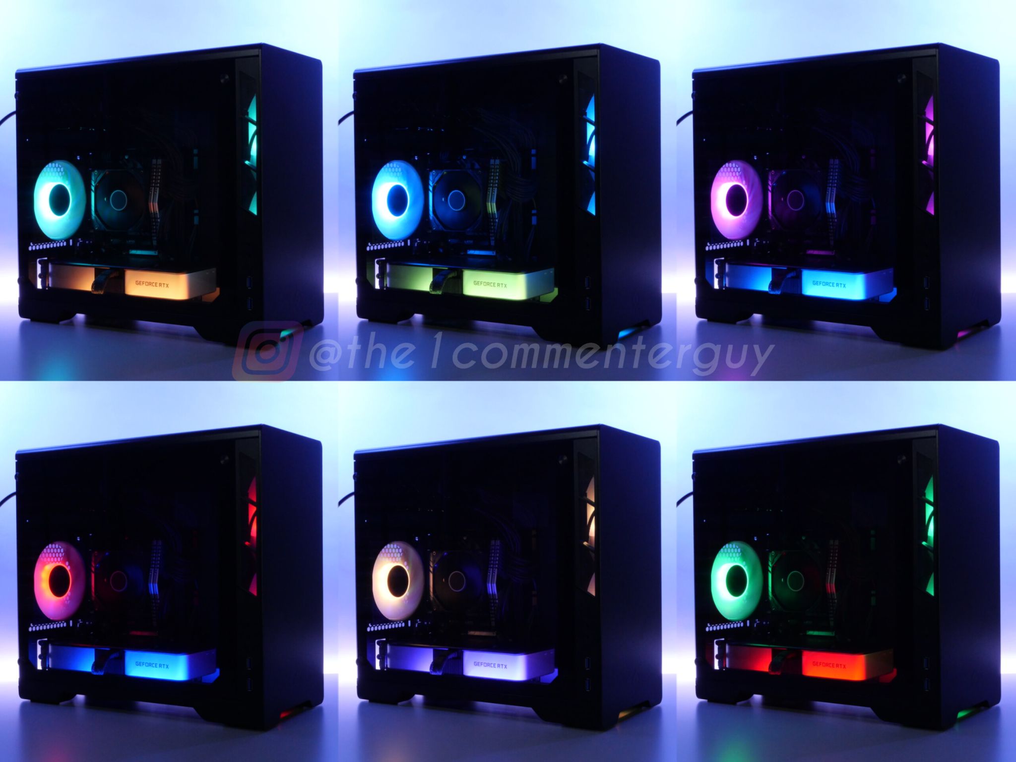 RTX 3060 ti, Intel 12100f itx gaming pc