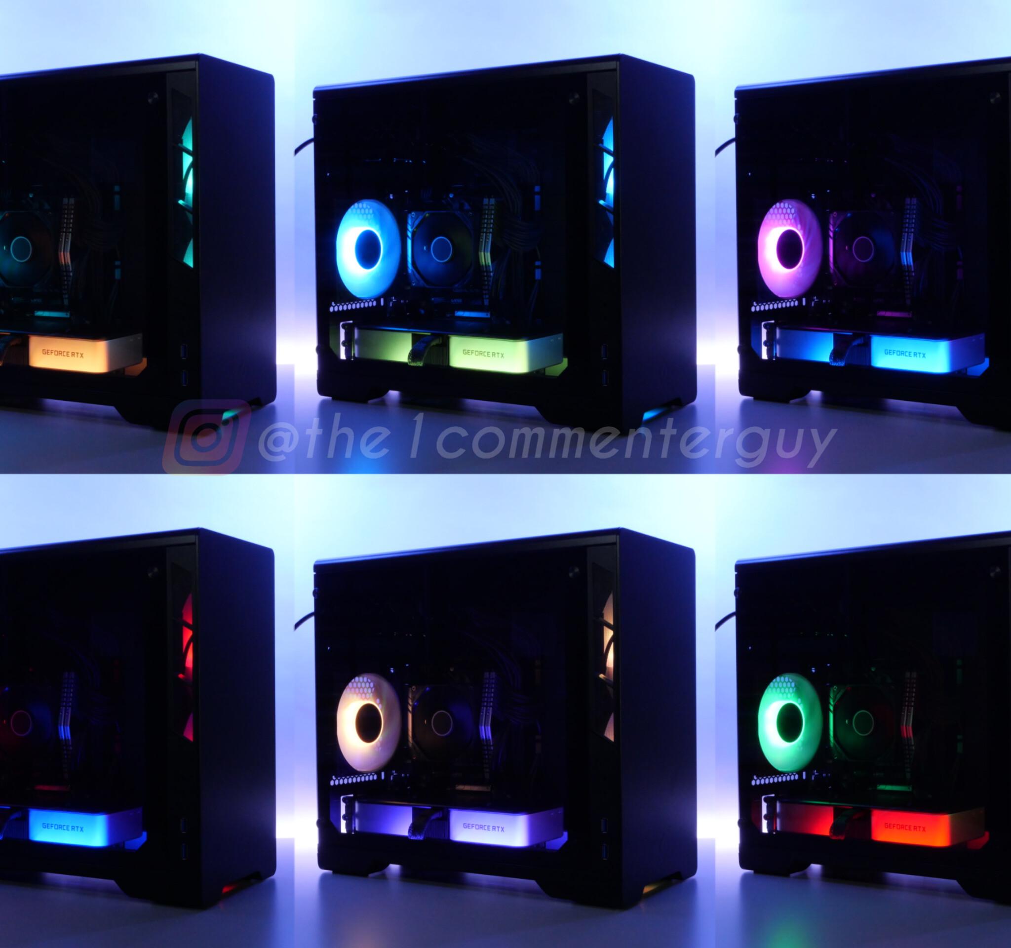 RTX 3060 ti, Intel 12100f itx gaming pc
