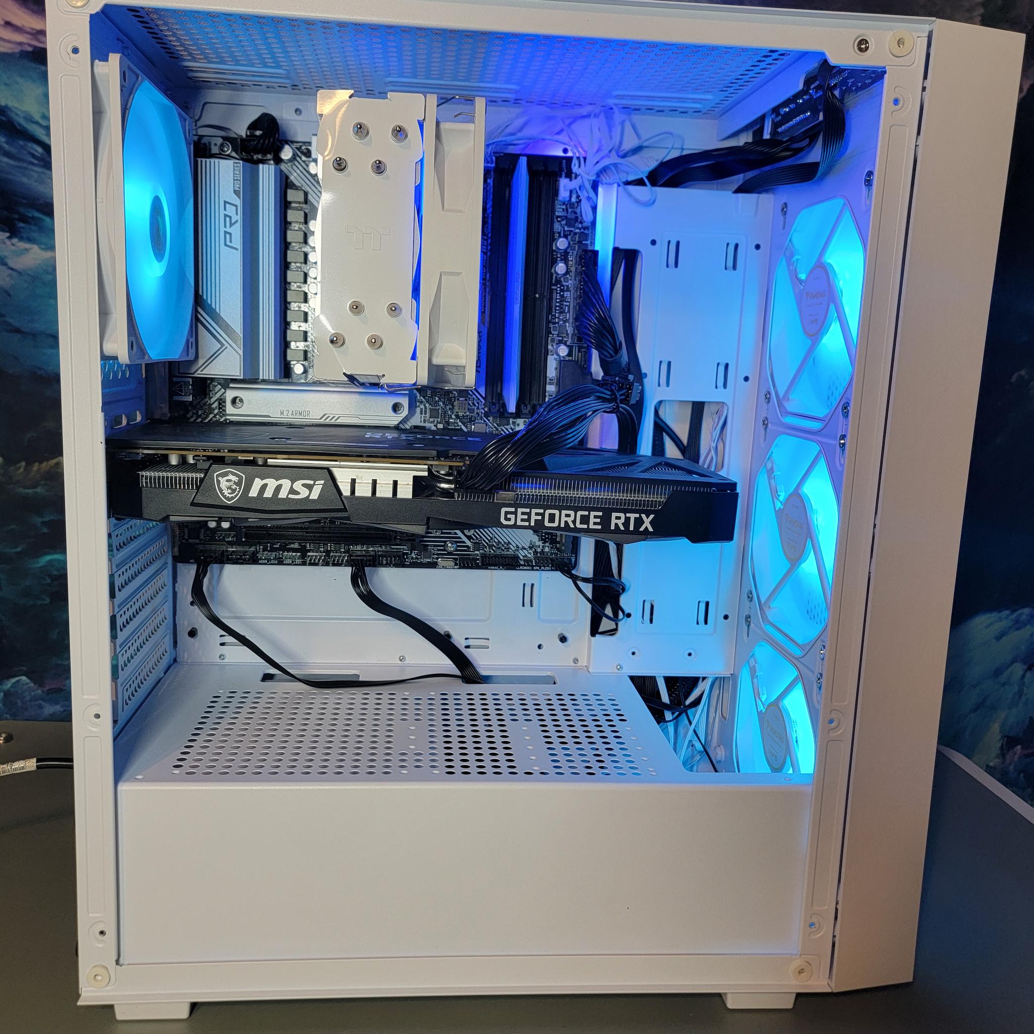 MSI RTX 3060 12gb + Ryzen 7600x PC Build #46