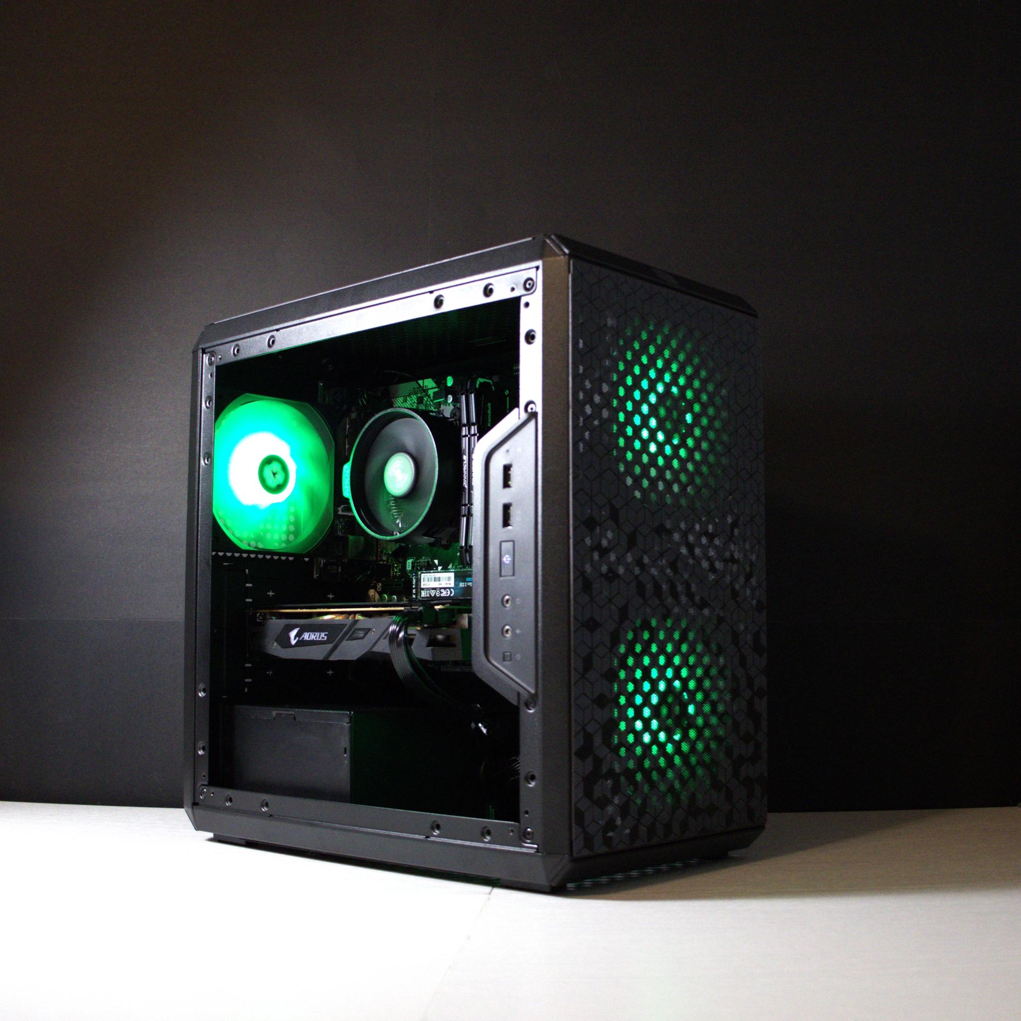 👽DARK HOLE👽 Gaming PC | AMD Ryzen 5 3600 | 16GB | RX 580 8GB | 512GB SSD | Win11 | Wi-Fi
