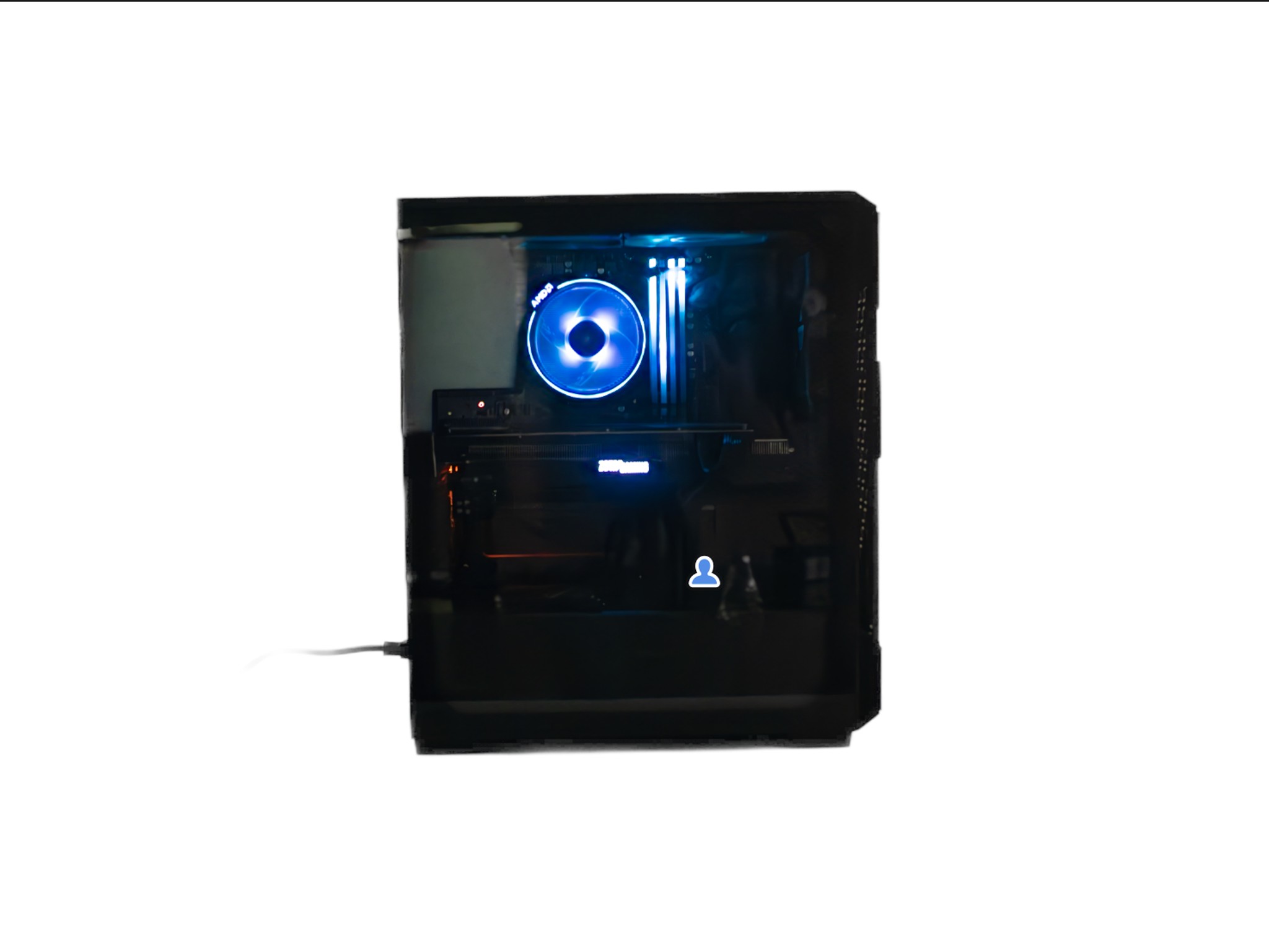 FULL GAMING PC - 2080 ti, Ryzen 7 5700X, 32GB RAM, 600w PSU, B450 AORUS MOBO