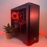 🔴 Black/Red Gaming PC 🔴| Windows 11, AMD Ryzen | Fortnite, Valorant, Rainbow 6, Minecraft, more!