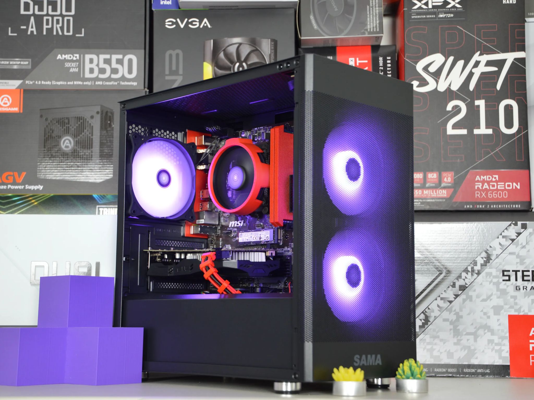 🥊130+ FPS BUDGET FORTNITE PC🥊| GTX 1060 6GB | RYZEN 3 2300X | 16GB DDR4 RAM | 512 GB SATA SSD |