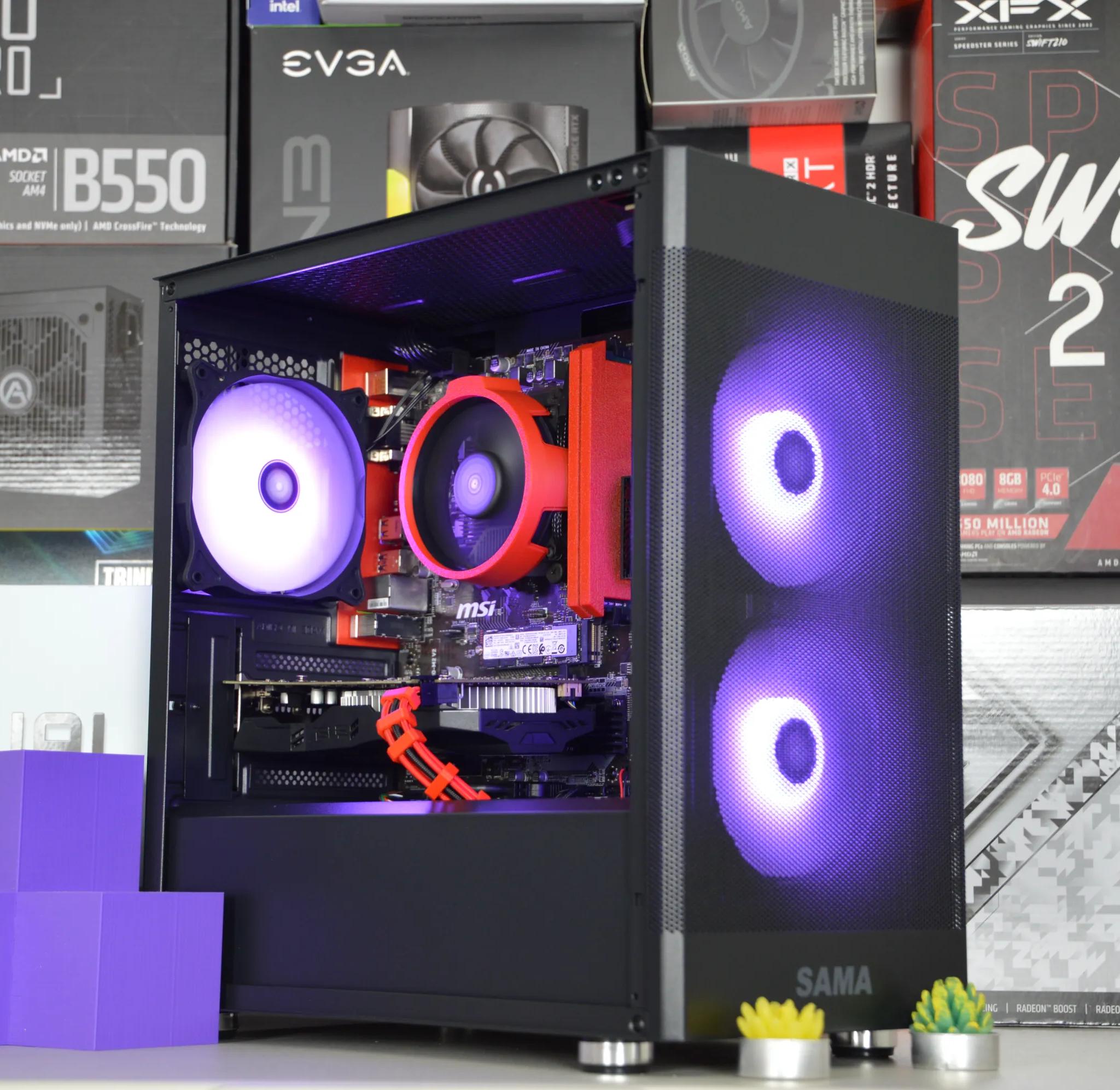 🥊130+ FPS BUDGET FORTNITE PC🥊| GTX 1060 6GB | RYZEN 3 2300X | 16GB DDR4 RAM | 512 GB SATA SSD |