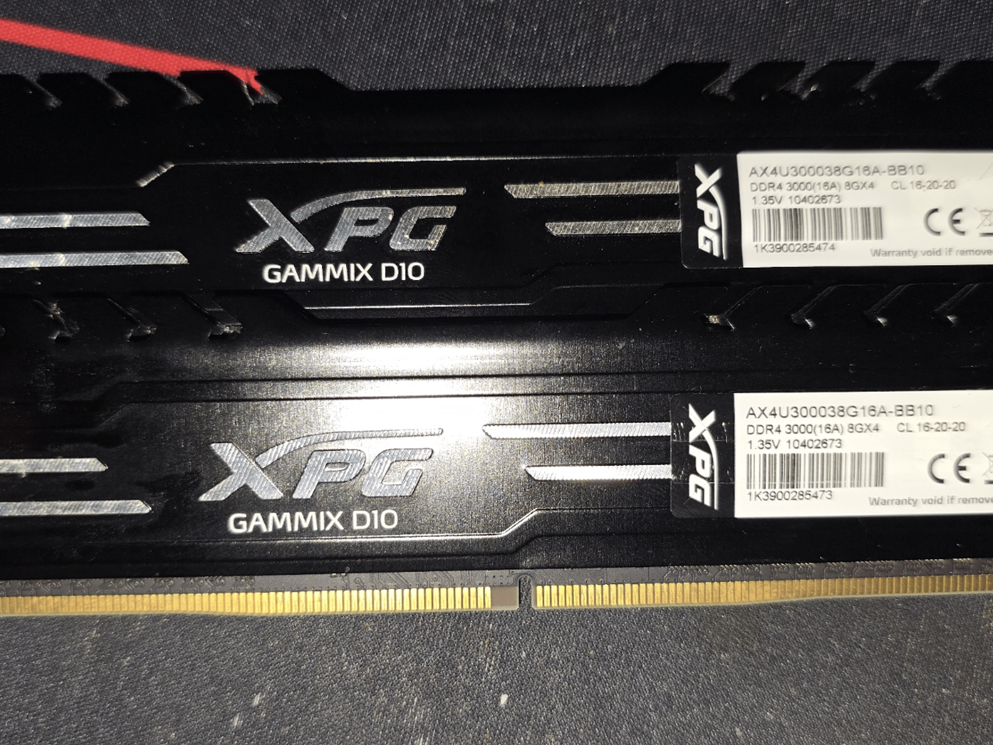 ADATA XPG GAMMIX D10 16GB Kit (2X 8GB) DDR4 3000MHz