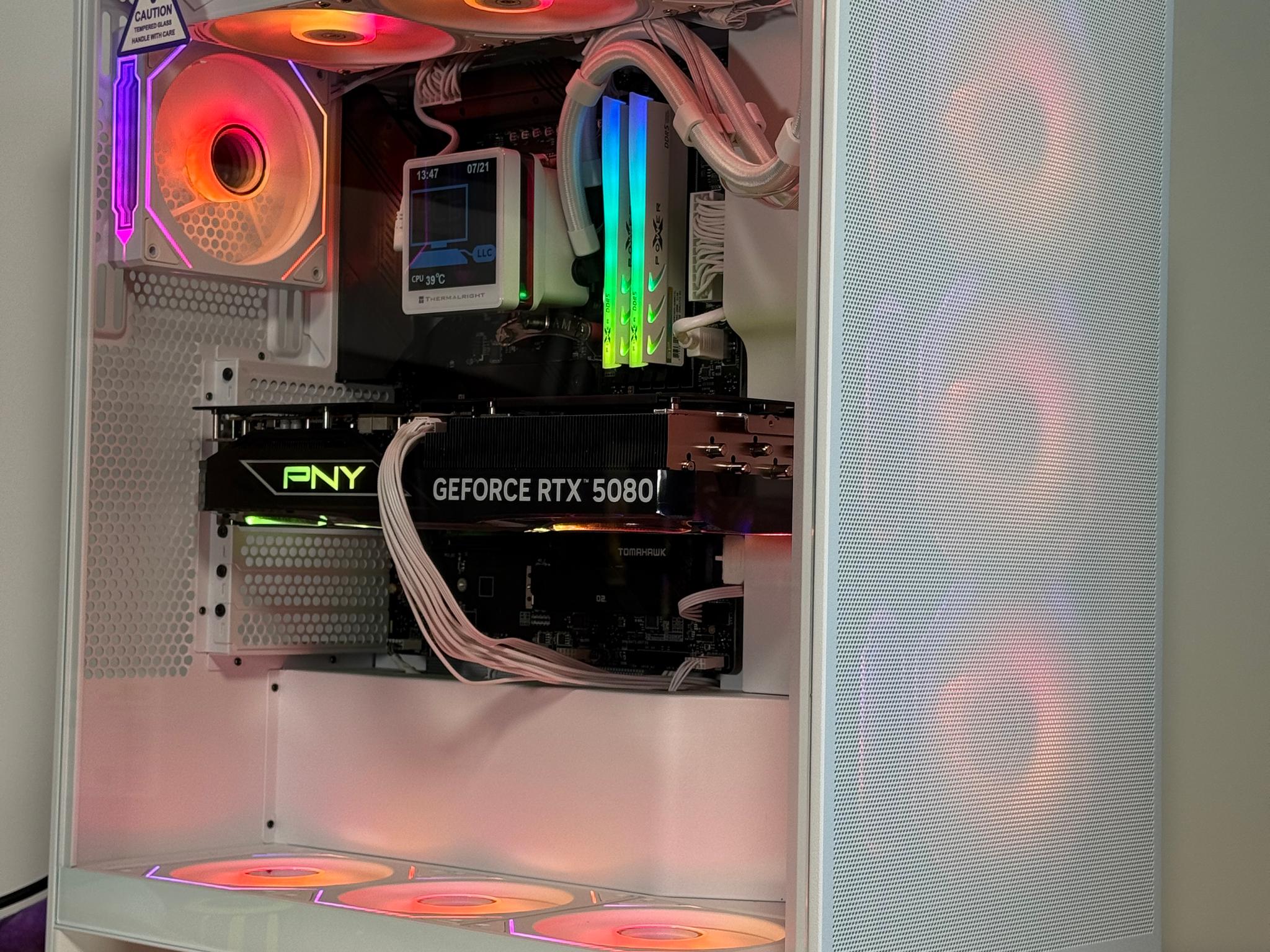 RTX 5080/Ryzen 7 9800x3d Gaming PC