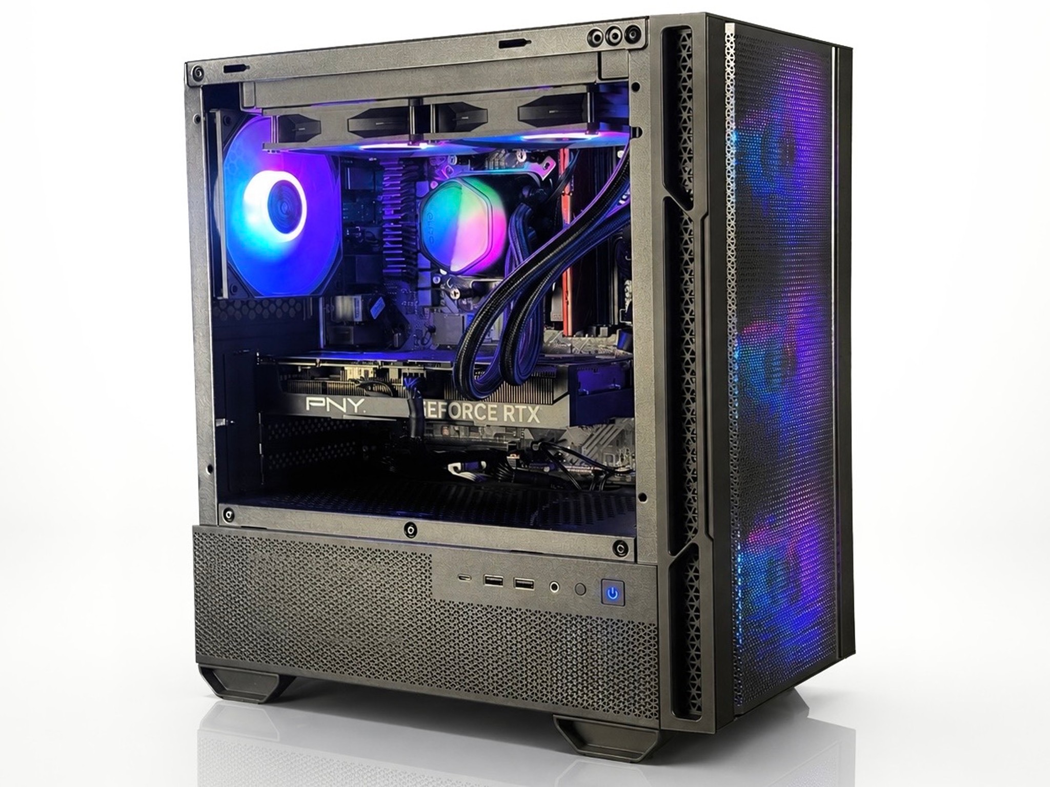 🎆 CHROMA Gaming PC | RTX 4060 Ti | Ryzen 7 7700 | 16GB RAM | 2TB NVME | FREE SHIPPING | WIFI + BT